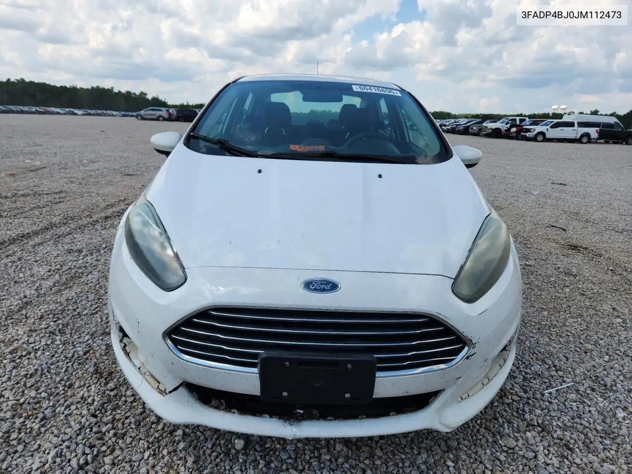 2018 Ford Fiesta Se VIN: 3FADP4BJ0JM112473 Lot: 60416896