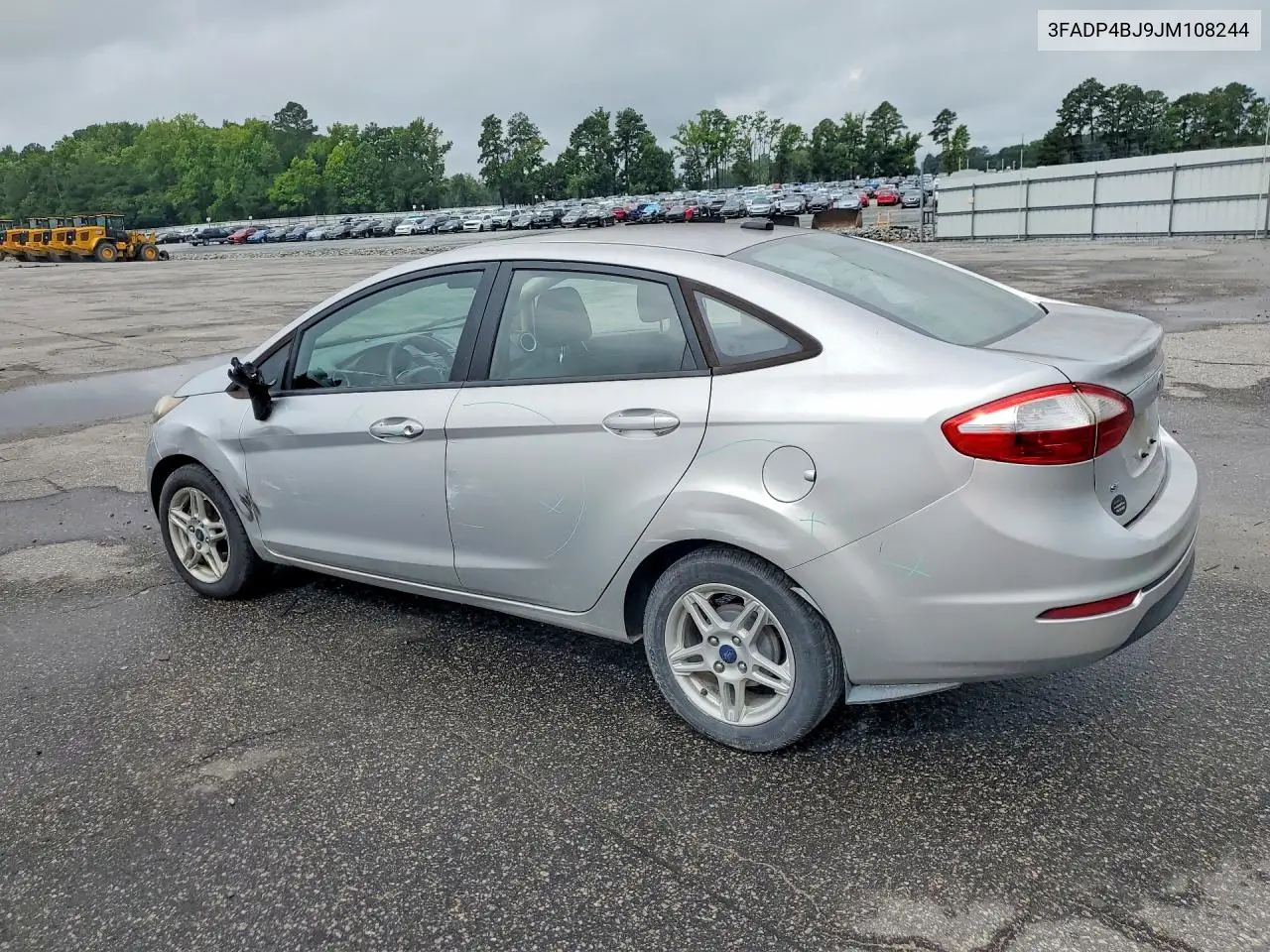 2018 Ford Fiesta Se VIN: 3FADP4BJ9JM108244 Lot: 60494506