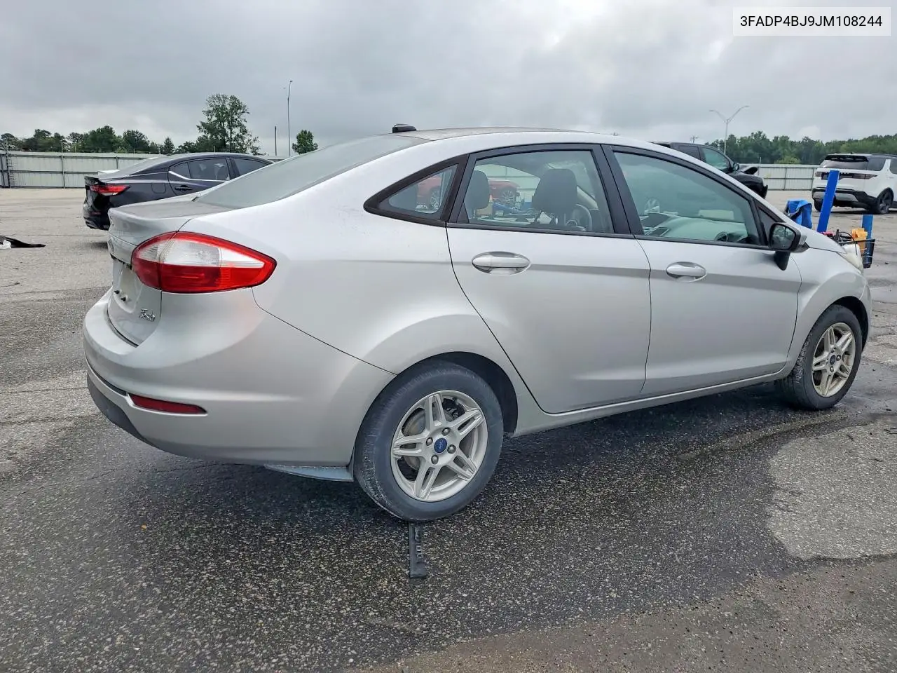 2018 Ford Fiesta Se VIN: 3FADP4BJ9JM108244 Lot: 60494506