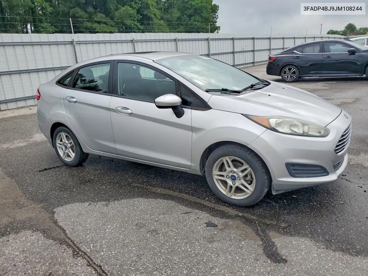 2018 Ford Fiesta Se VIN: 3FADP4BJ9JM108244 Lot: 60494506