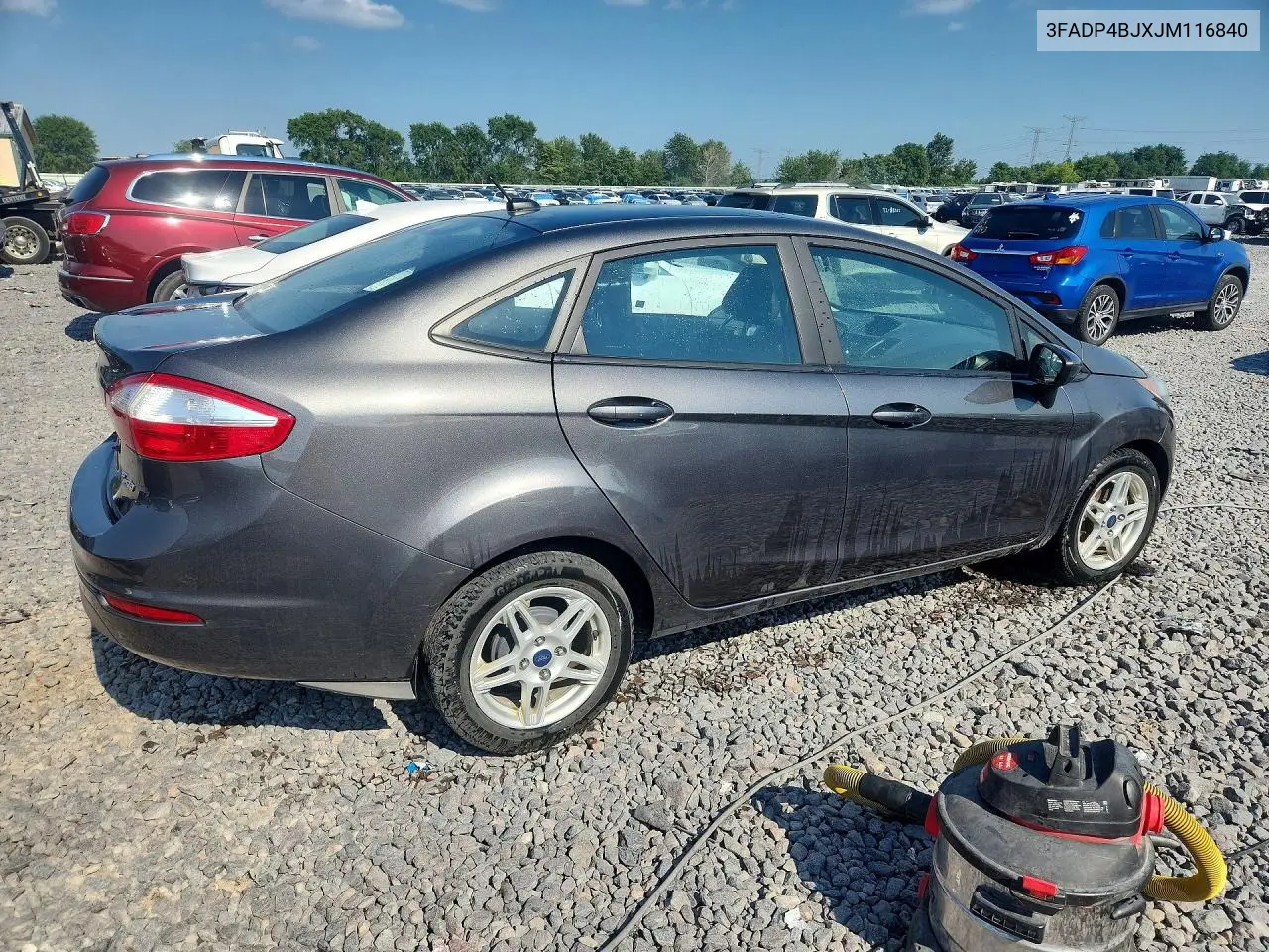 2018 Ford Fiesta Se VIN: 3FADP4BJXJM116840 Lot: 60662756