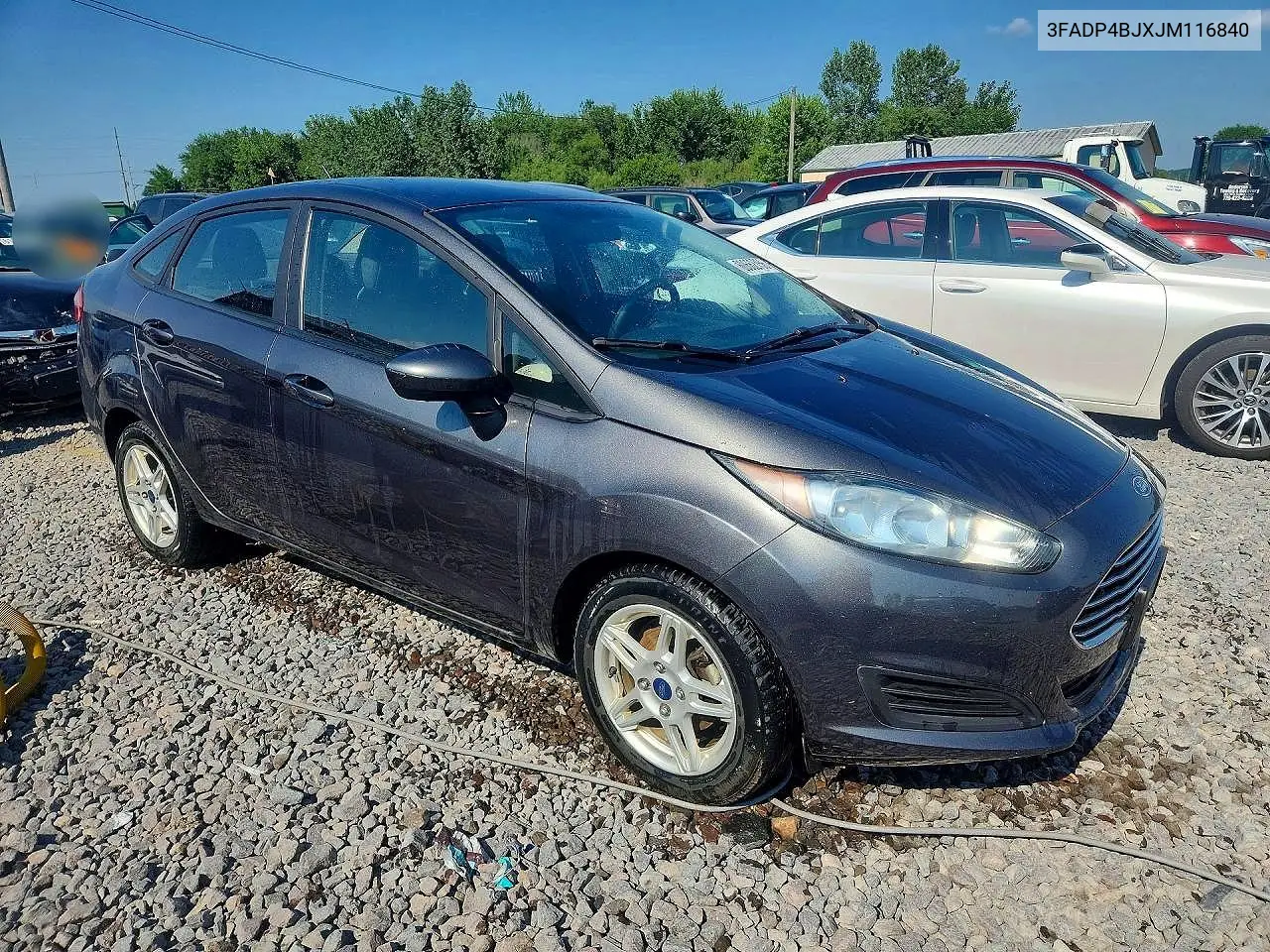 2018 Ford Fiesta Se VIN: 3FADP4BJXJM116840 Lot: 60662756