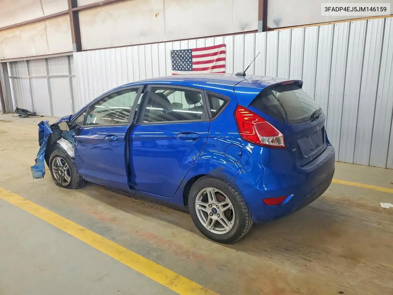2018 Ford Fiesta Se VIN: 3FADP4EJ5JM146159 Lot: 61517366