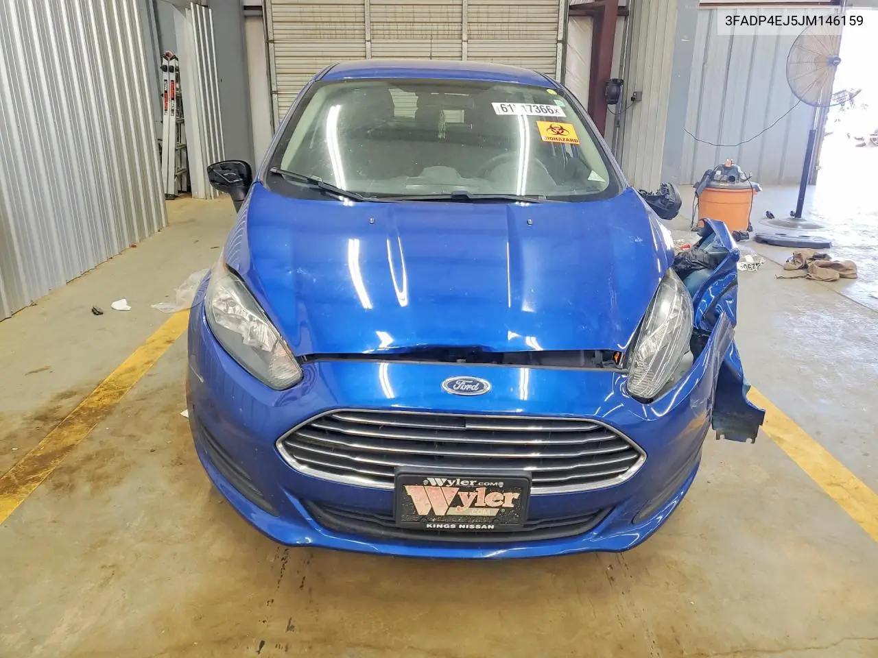 2018 Ford Fiesta Se VIN: 3FADP4EJ5JM146159 Lot: 61517366