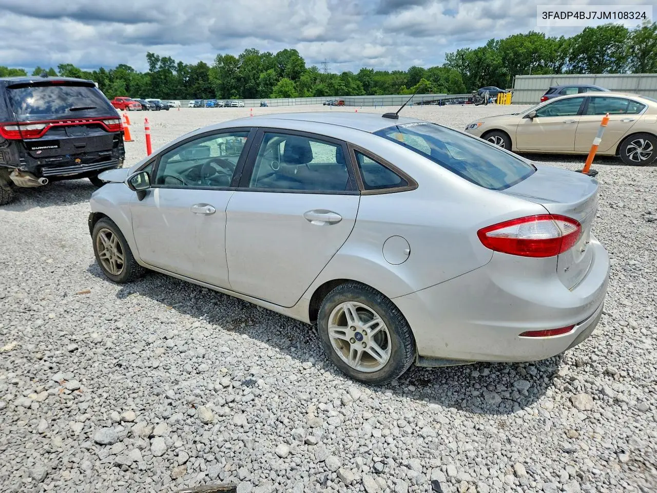 2018 Ford Fiesta Se VIN: 3FADP4BJ7JM108324 Lot: 61836776