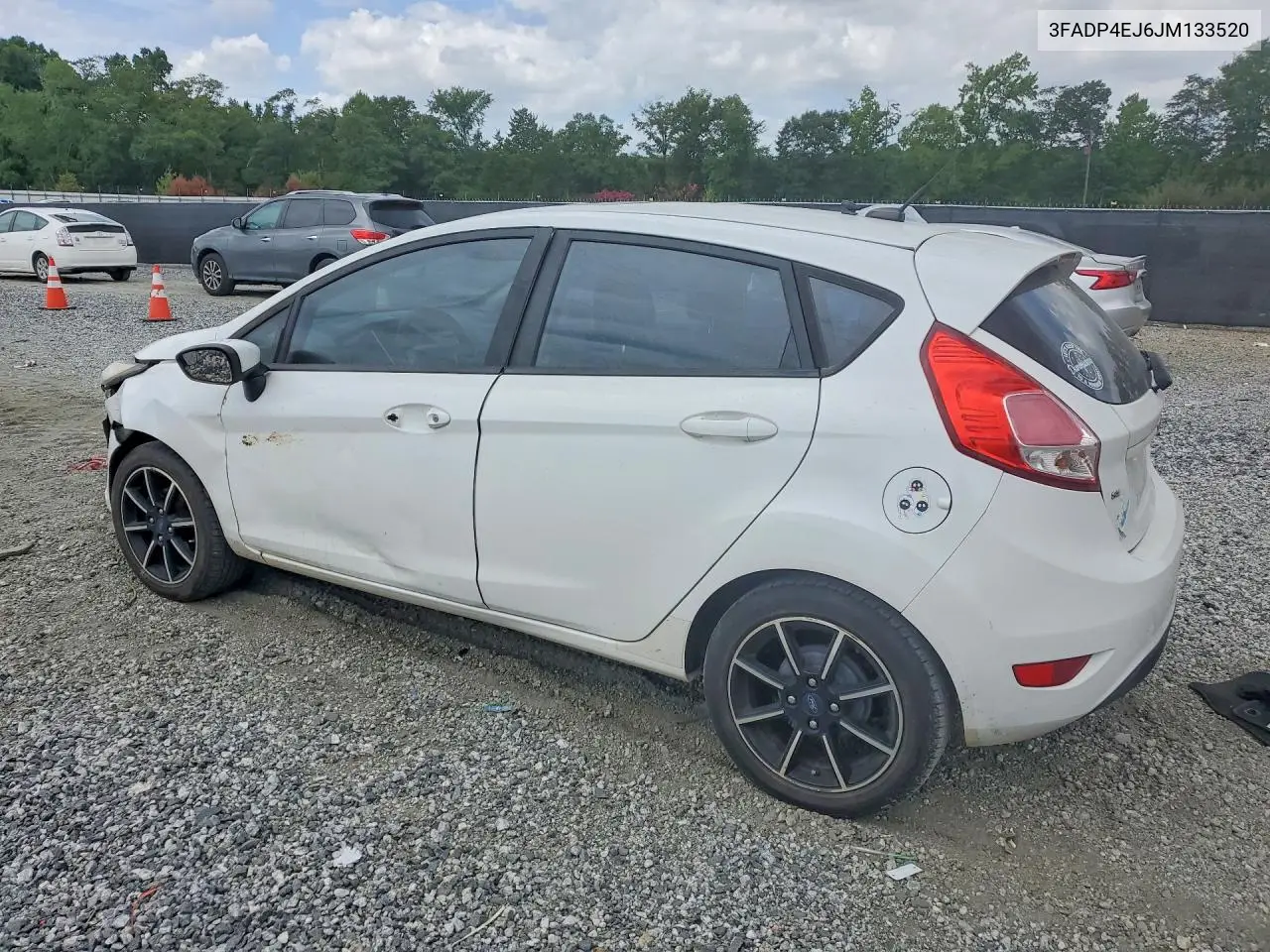 2018 Ford Fiesta Se VIN: 3FADP4EJ6JM133520 Lot: 62042196