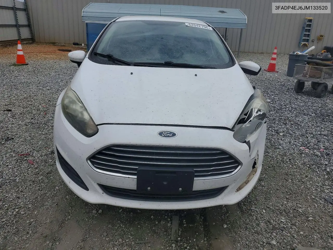 2018 Ford Fiesta Se VIN: 3FADP4EJ6JM133520 Lot: 62042196
