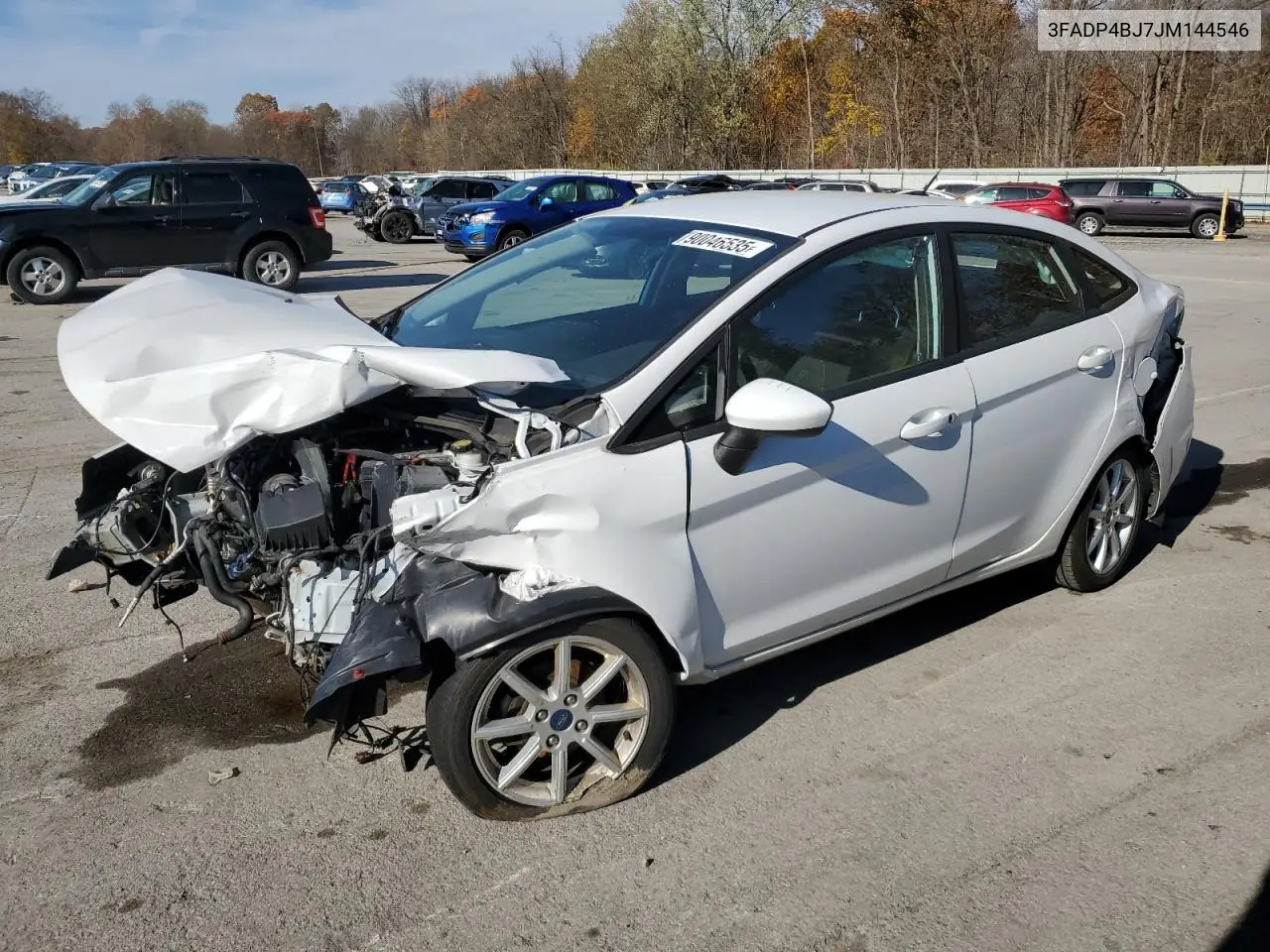3FADP4BJ7JM144546 2018 Ford Fiesta Se