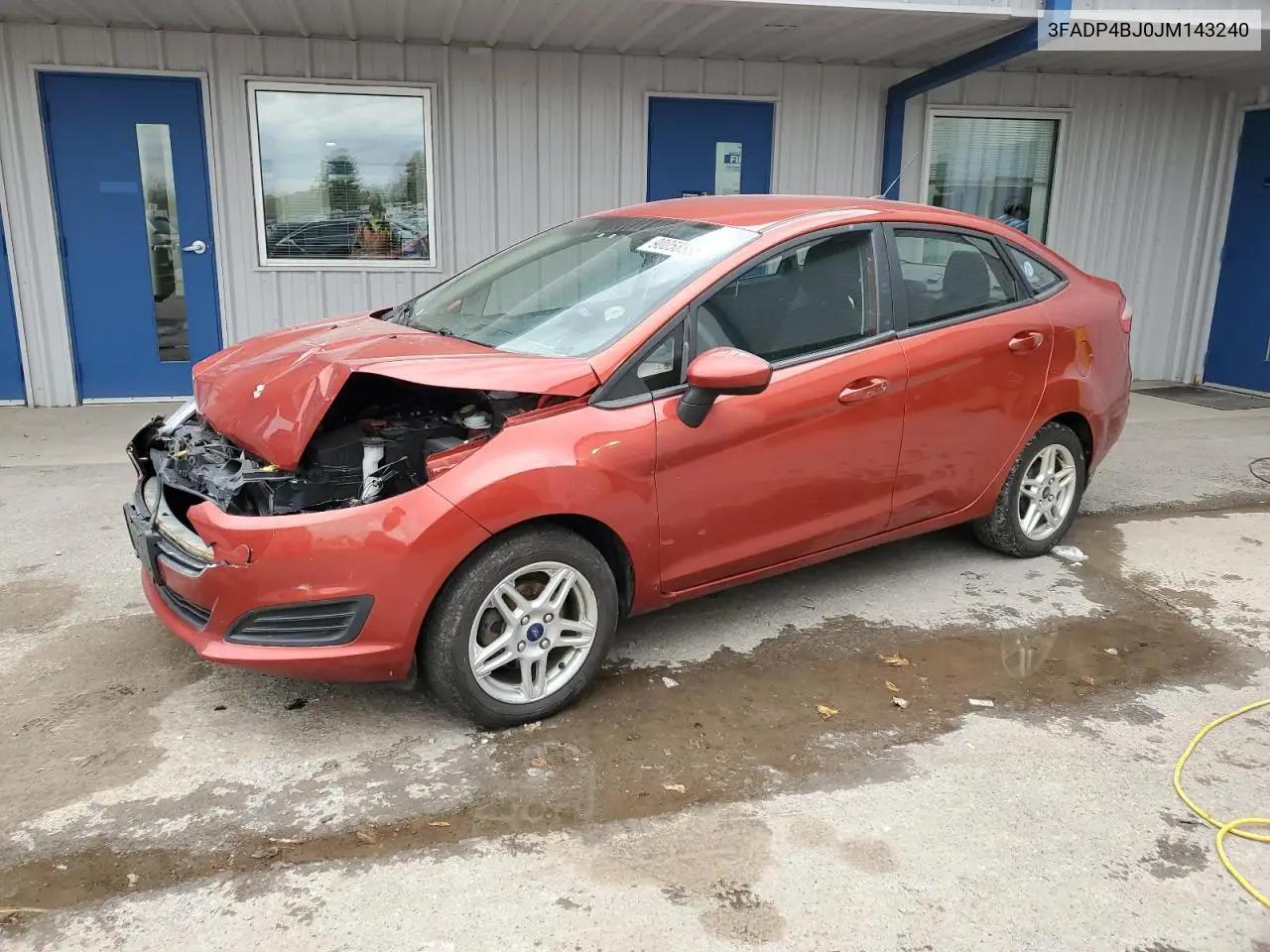 3FADP4BJ0JM143240 2018 Ford Fiesta Se