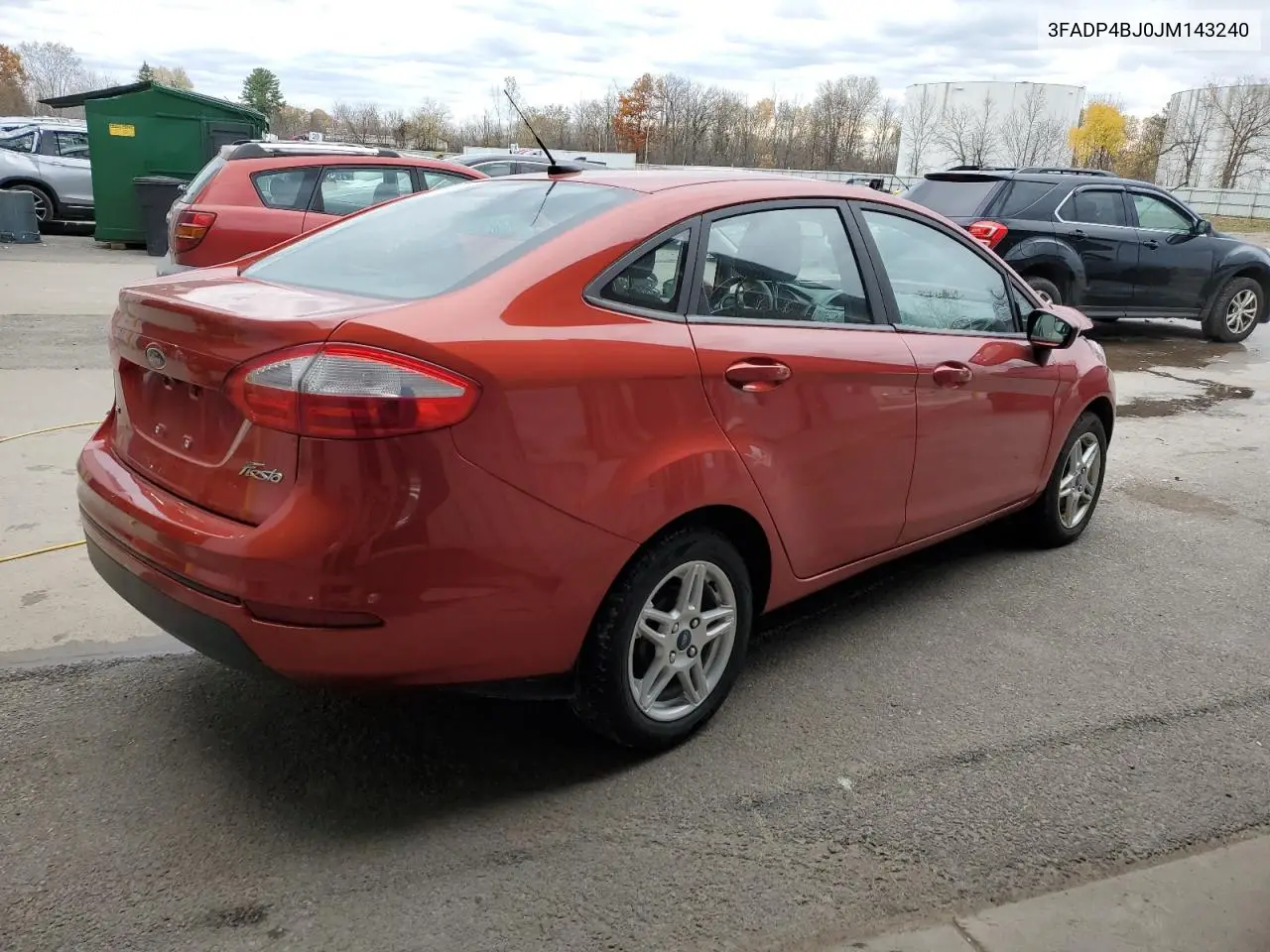 3FADP4BJ0JM143240 2018 Ford Fiesta Se