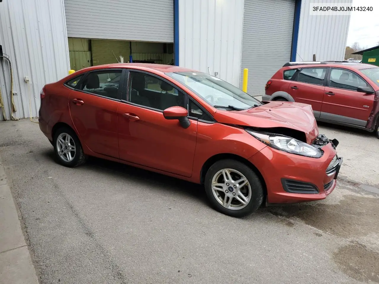 3FADP4BJ0JM143240 2018 Ford Fiesta Se