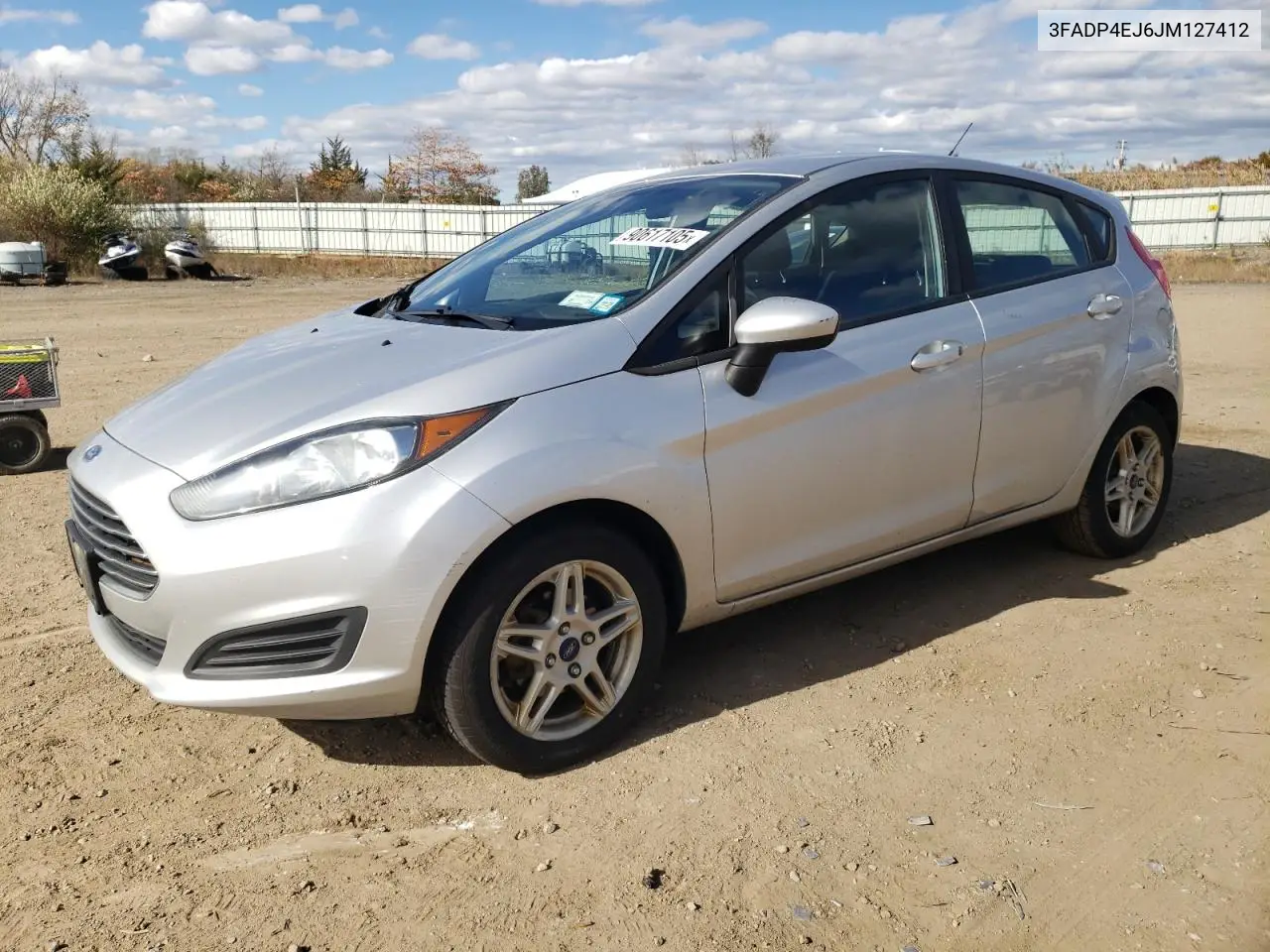 3FADP4EJ6JM127412 2018 Ford Fiesta Se
