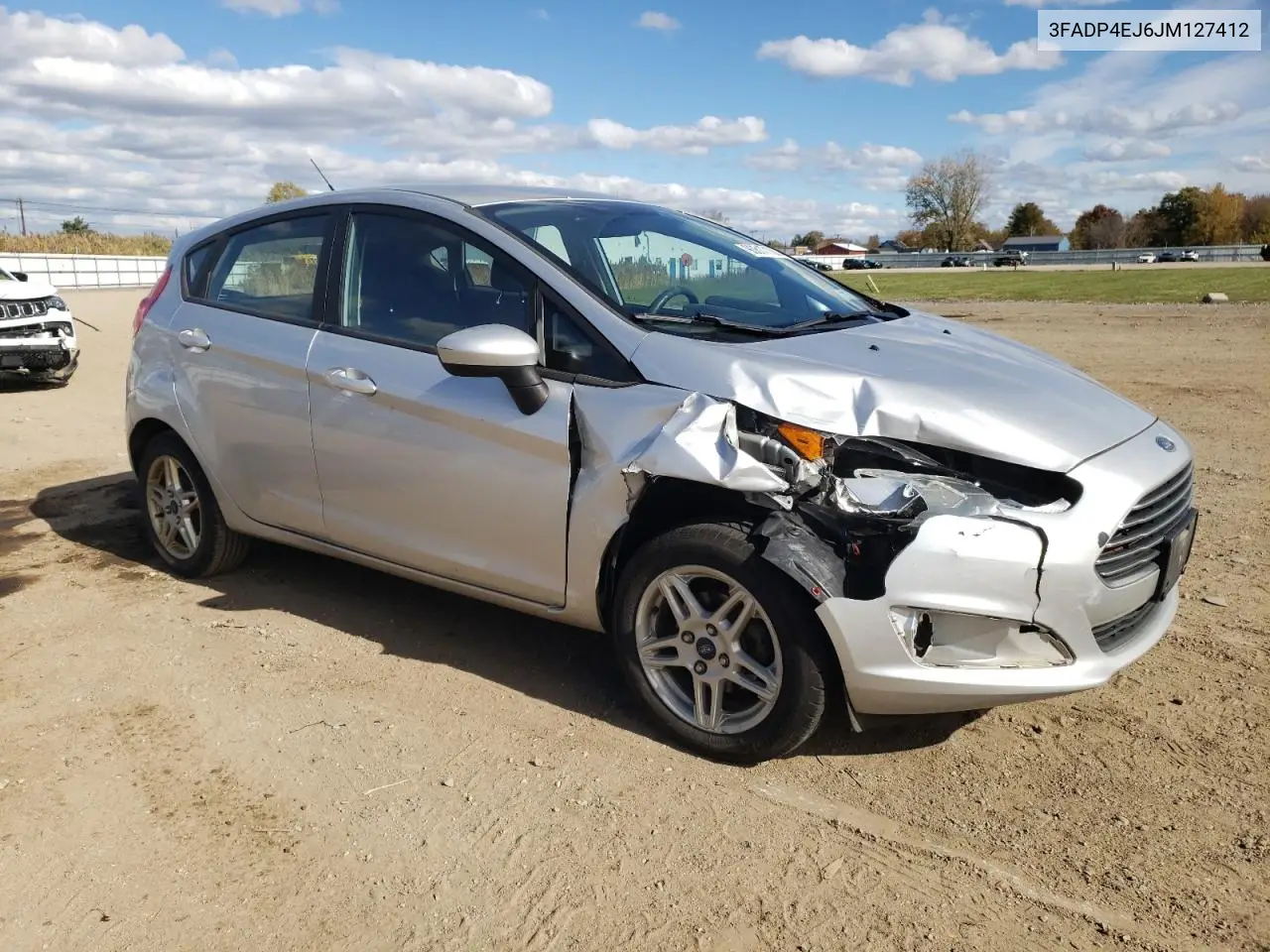3FADP4EJ6JM127412 2018 Ford Fiesta Se
