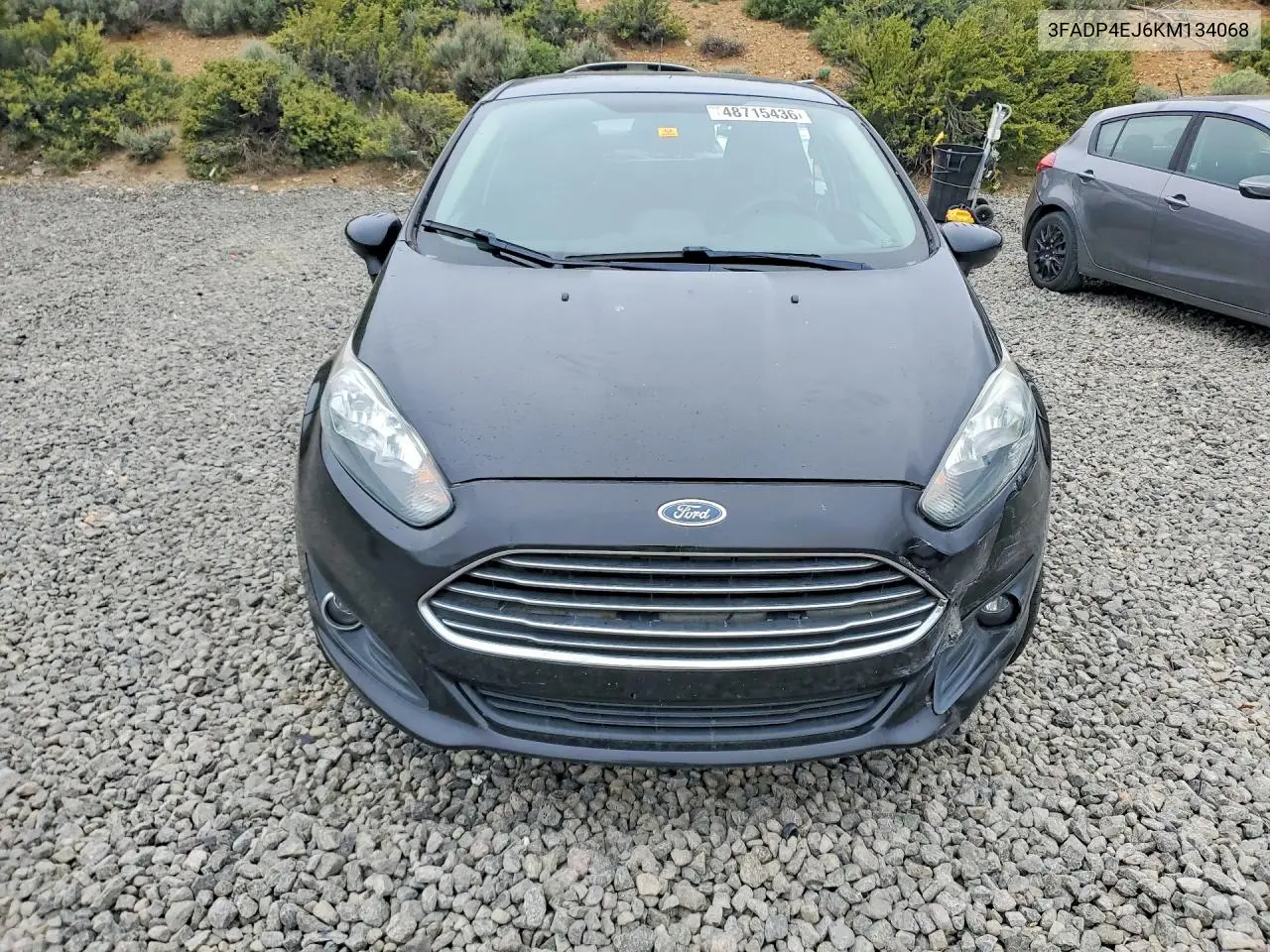 2019 Ford Fiesta Se VIN: 3FADP4EJ6KM134068 Lot: 48715436