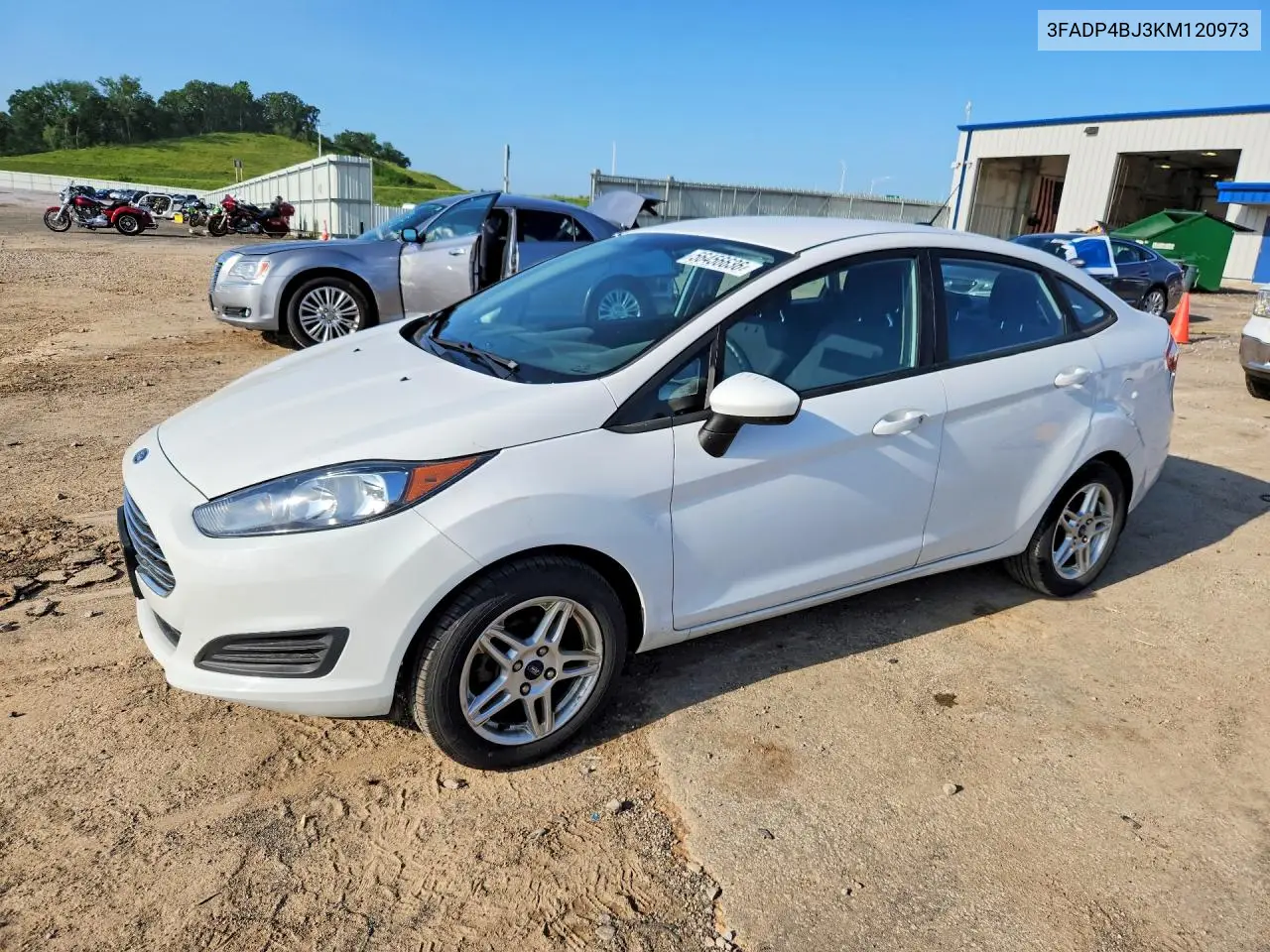 2019 Ford Fiesta Se VIN: 3FADP4BJ3KM120973 Lot: 56456636