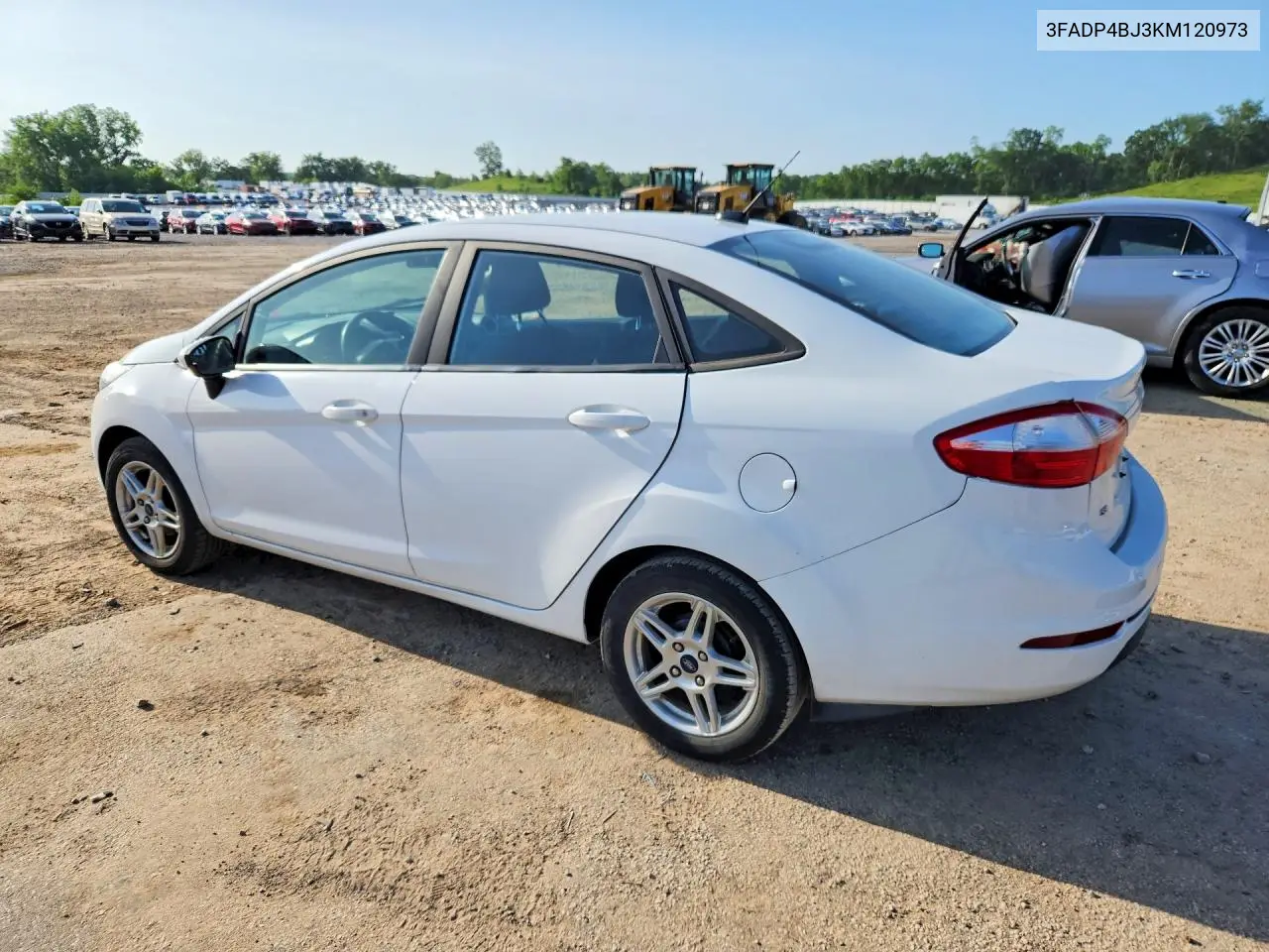 2019 Ford Fiesta Se VIN: 3FADP4BJ3KM120973 Lot: 56456636