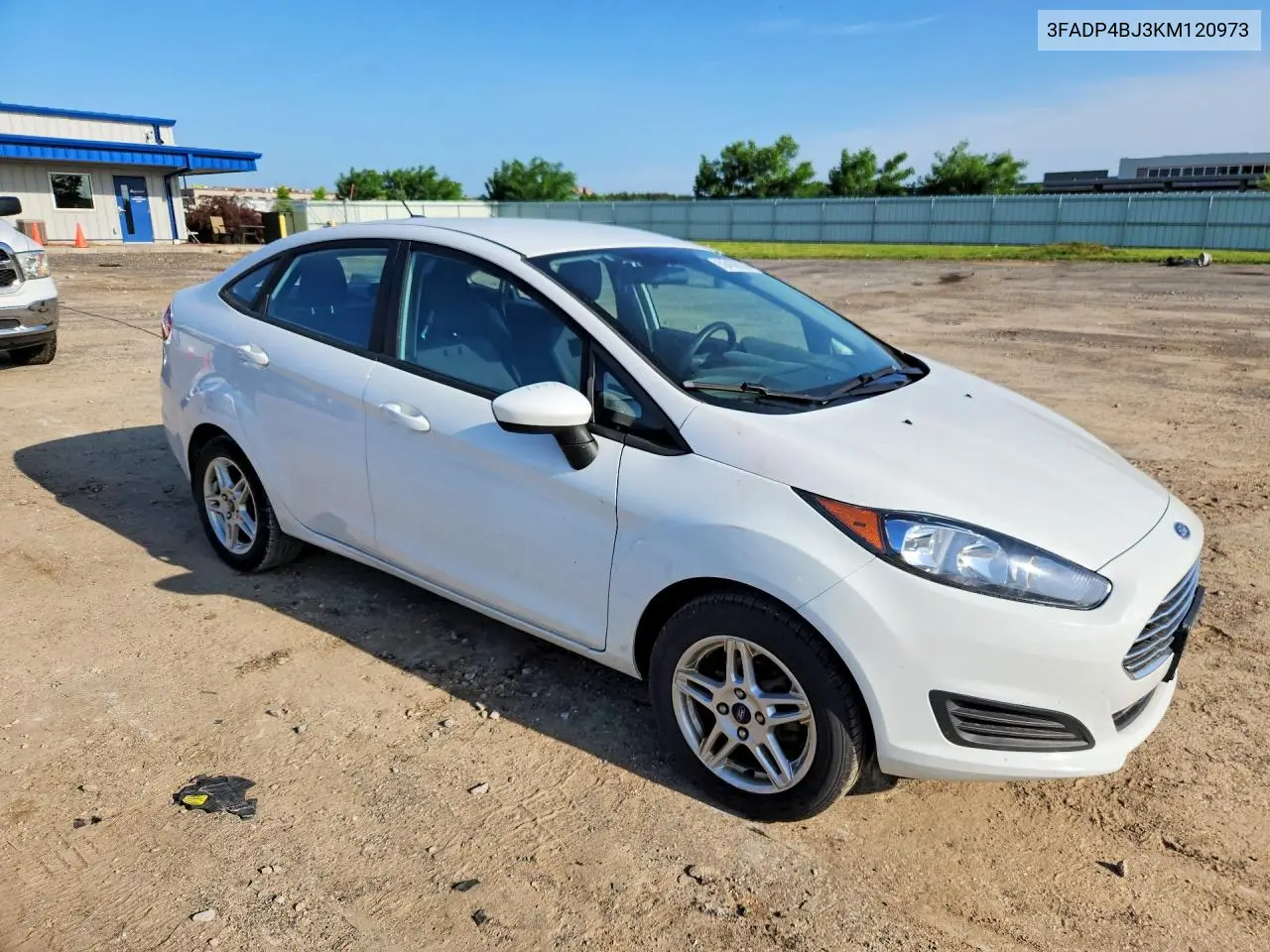 2019 Ford Fiesta Se VIN: 3FADP4BJ3KM120973 Lot: 56456636