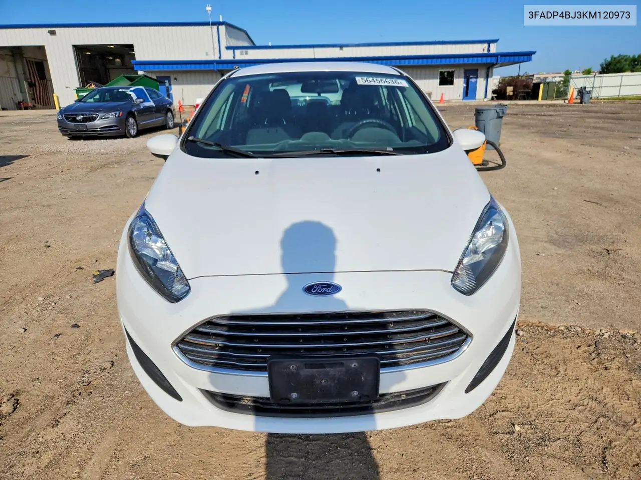 2019 Ford Fiesta Se VIN: 3FADP4BJ3KM120973 Lot: 56456636