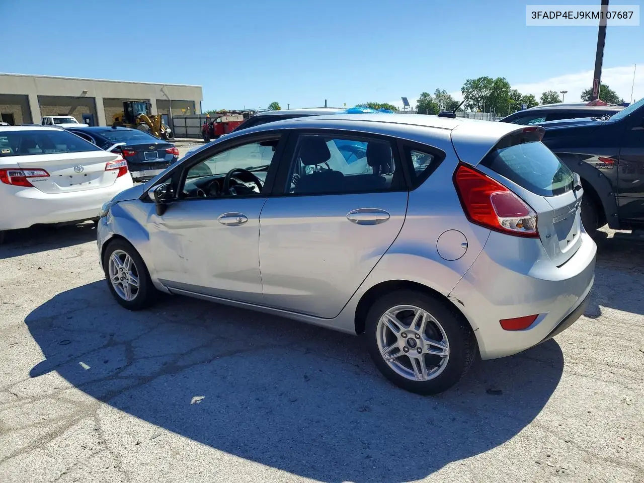 2019 Ford Fiesta Se VIN: 3FADP4EJ9KM107687 Lot: 57333856