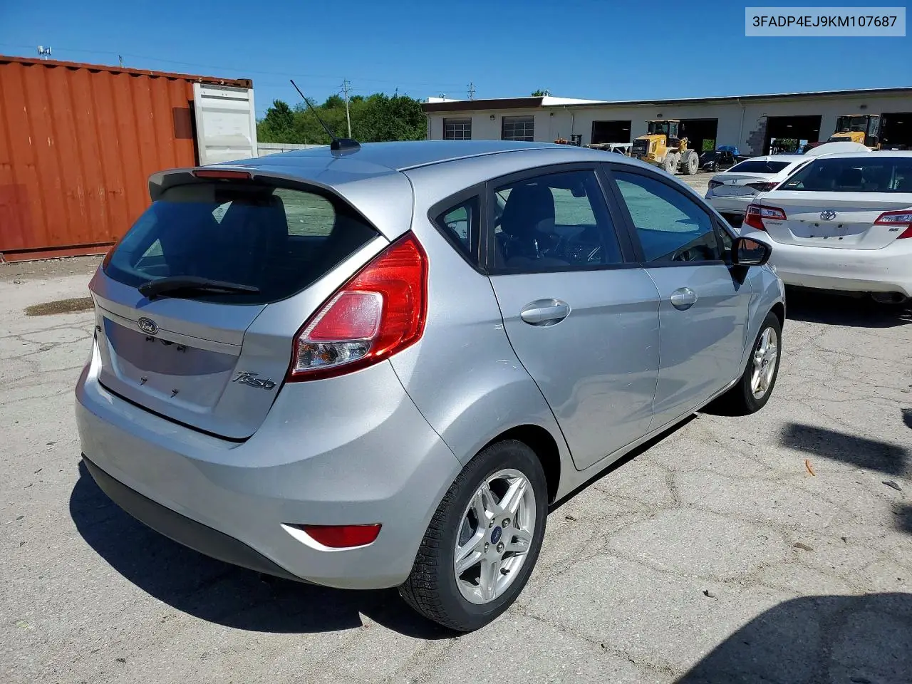 2019 Ford Fiesta Se VIN: 3FADP4EJ9KM107687 Lot: 57333856