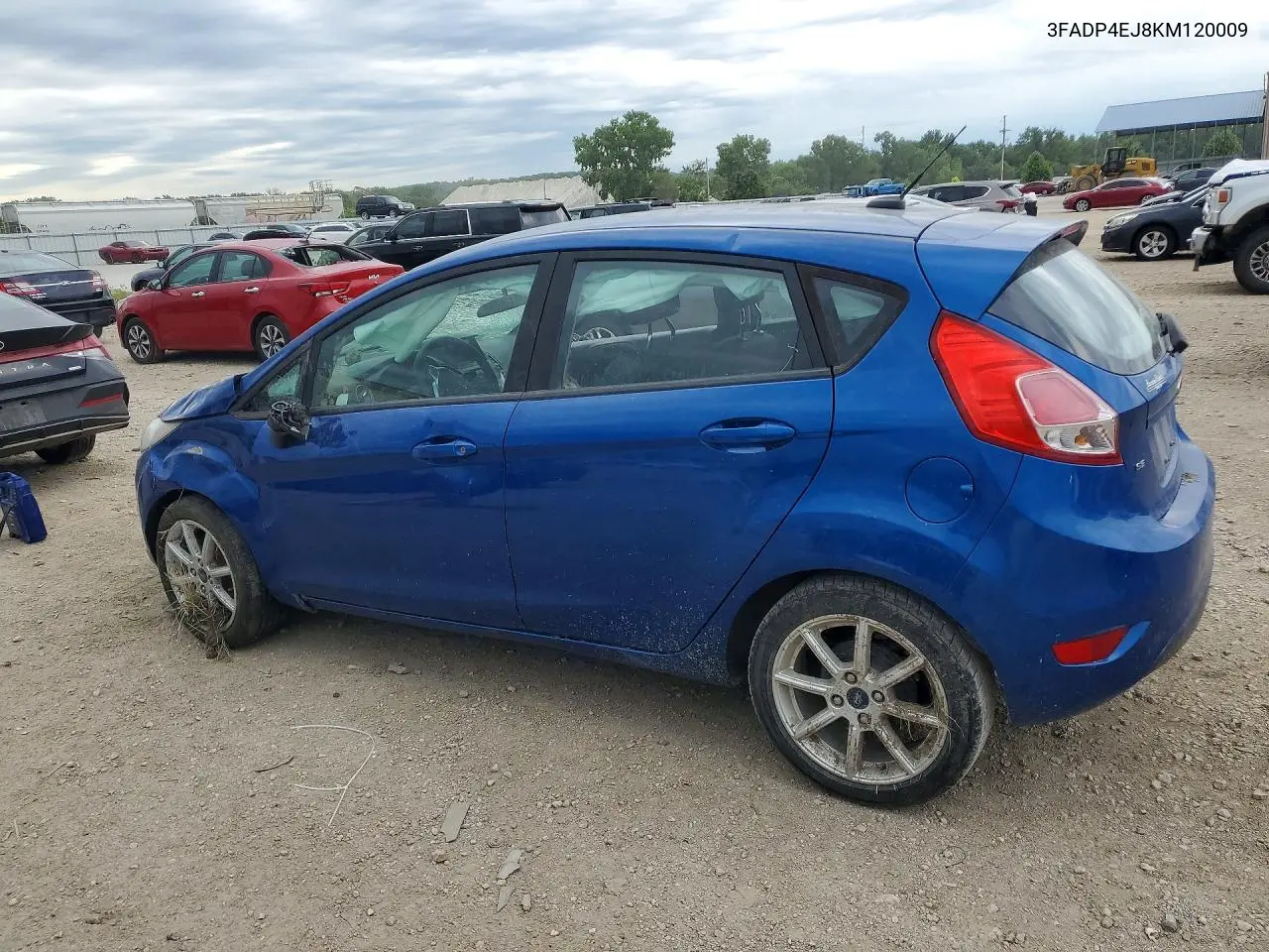 2019 Ford Fiesta Se VIN: 3FADP4EJ8KM120009 Lot: 57487106