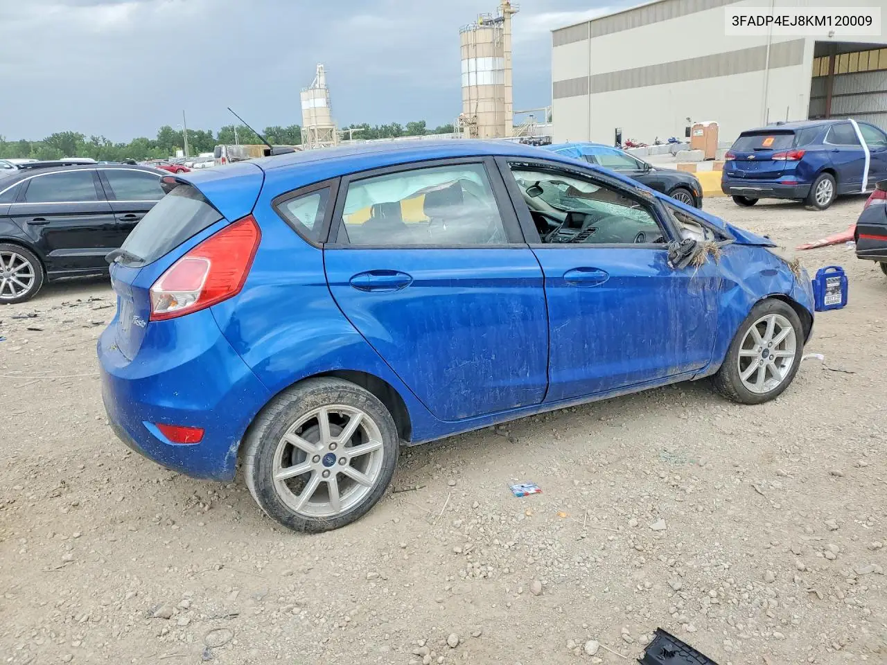2019 Ford Fiesta Se VIN: 3FADP4EJ8KM120009 Lot: 57487106
