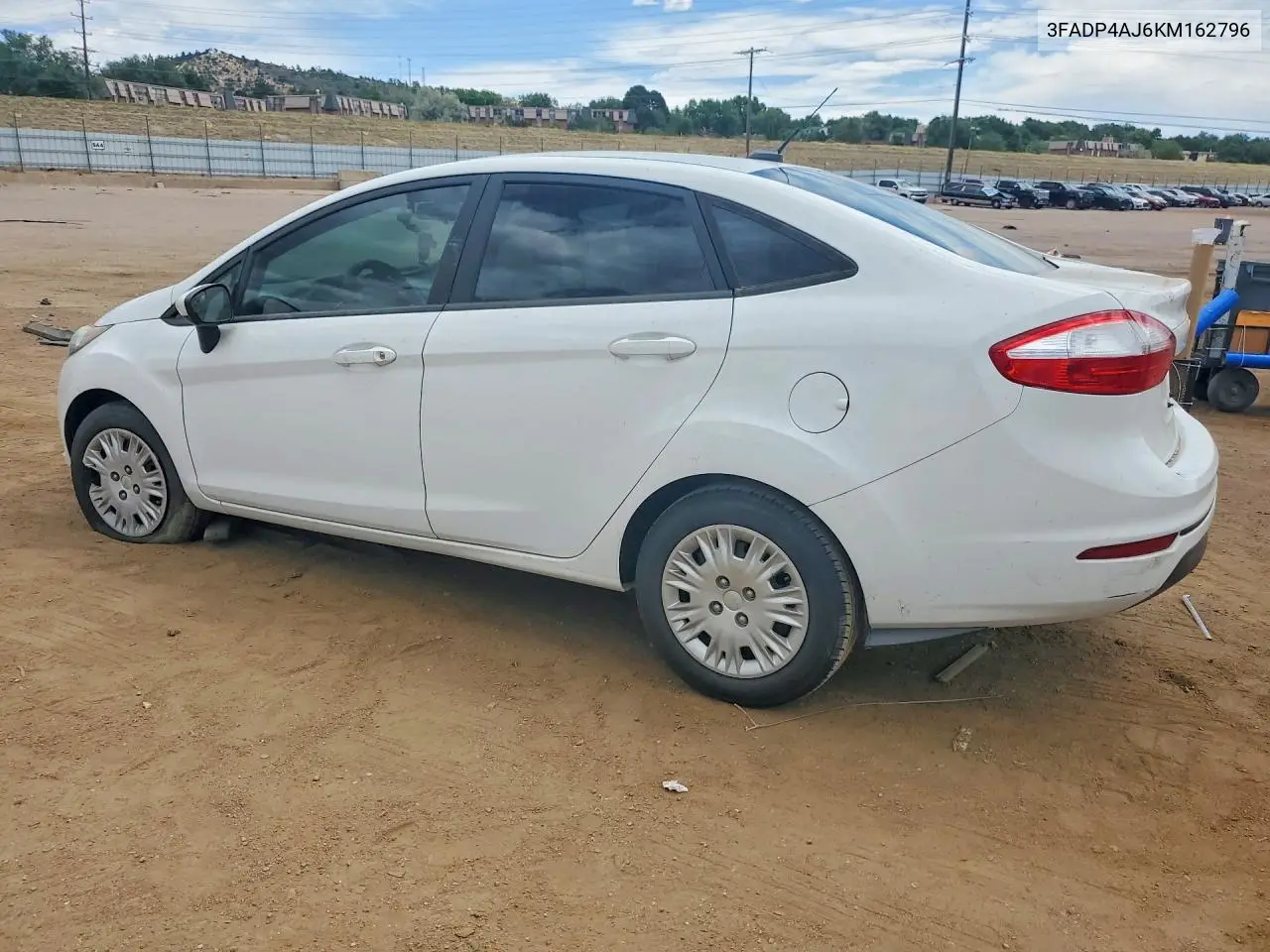 2019 Ford Fiesta S VIN: 3FADP4AJ6KM162796 Lot: 59849876