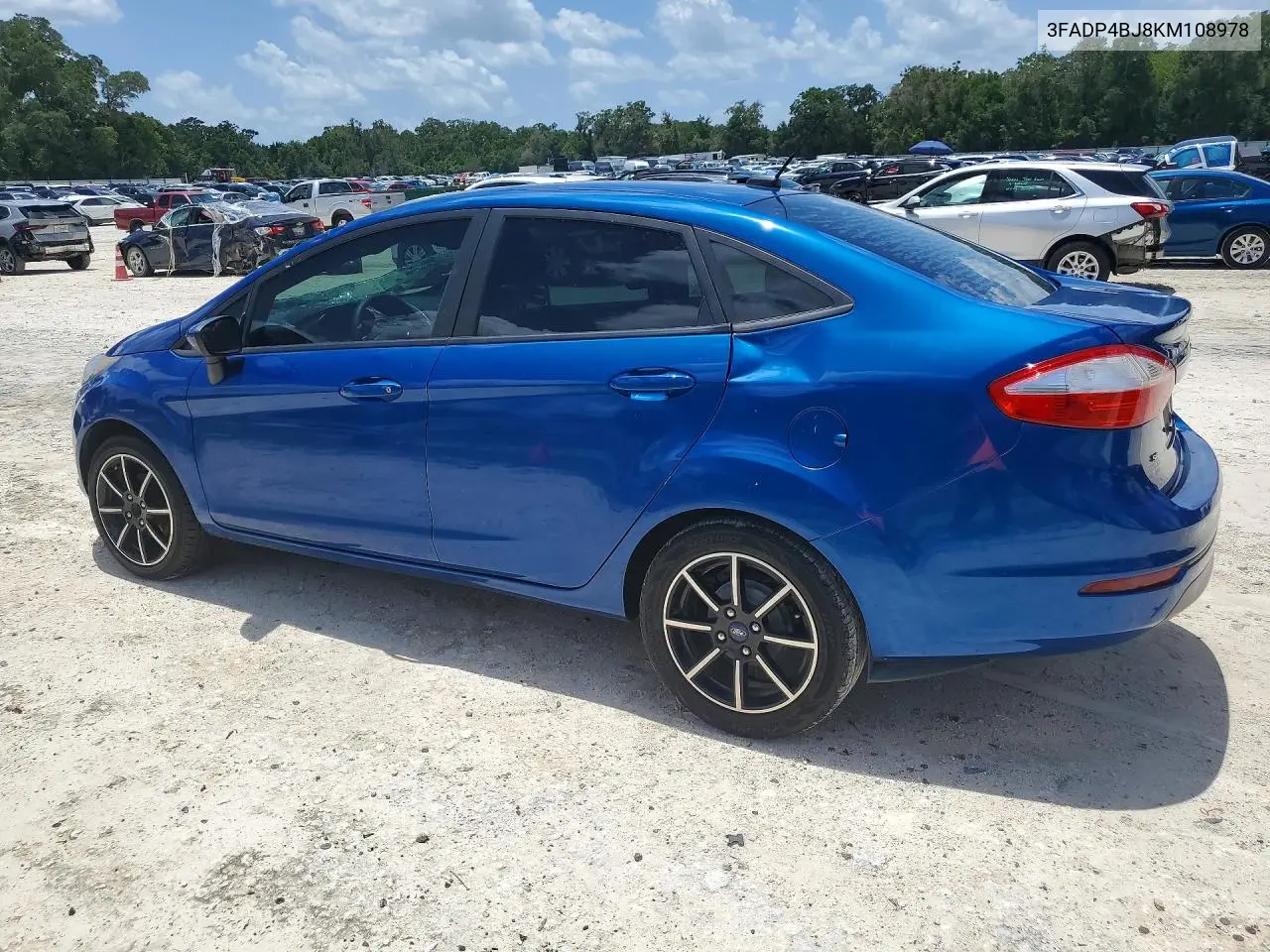 2019 Ford Fiesta Se VIN: 3FADP4BJ8KM108978 Lot: 60168786
