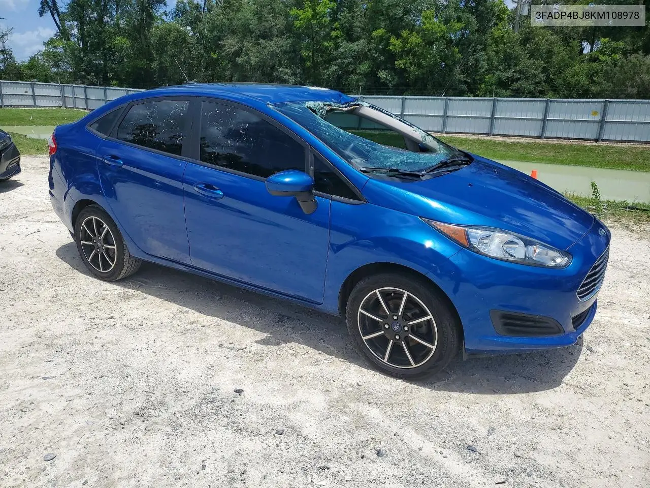 2019 Ford Fiesta Se VIN: 3FADP4BJ8KM108978 Lot: 60168786