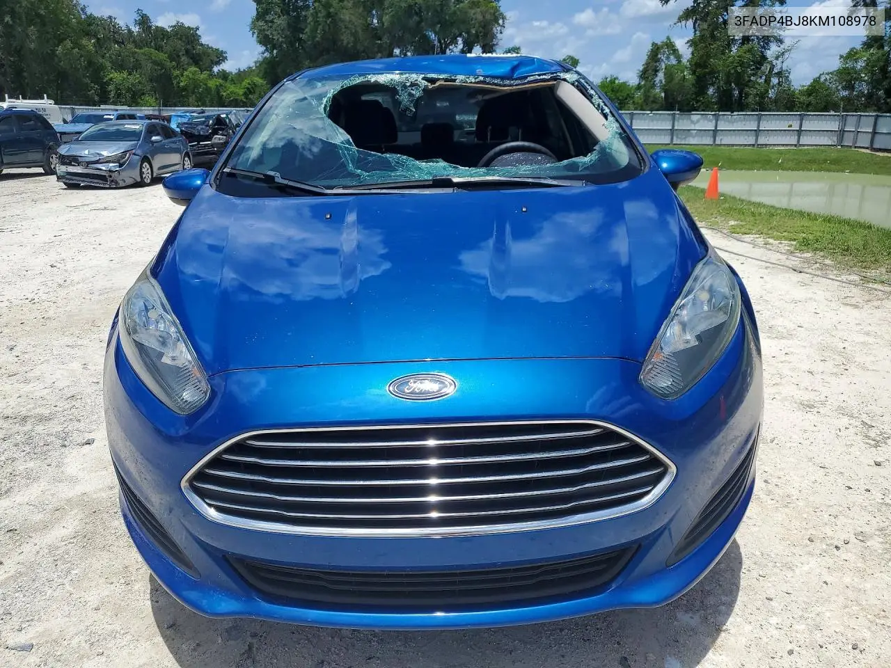 2019 Ford Fiesta Se VIN: 3FADP4BJ8KM108978 Lot: 60168786