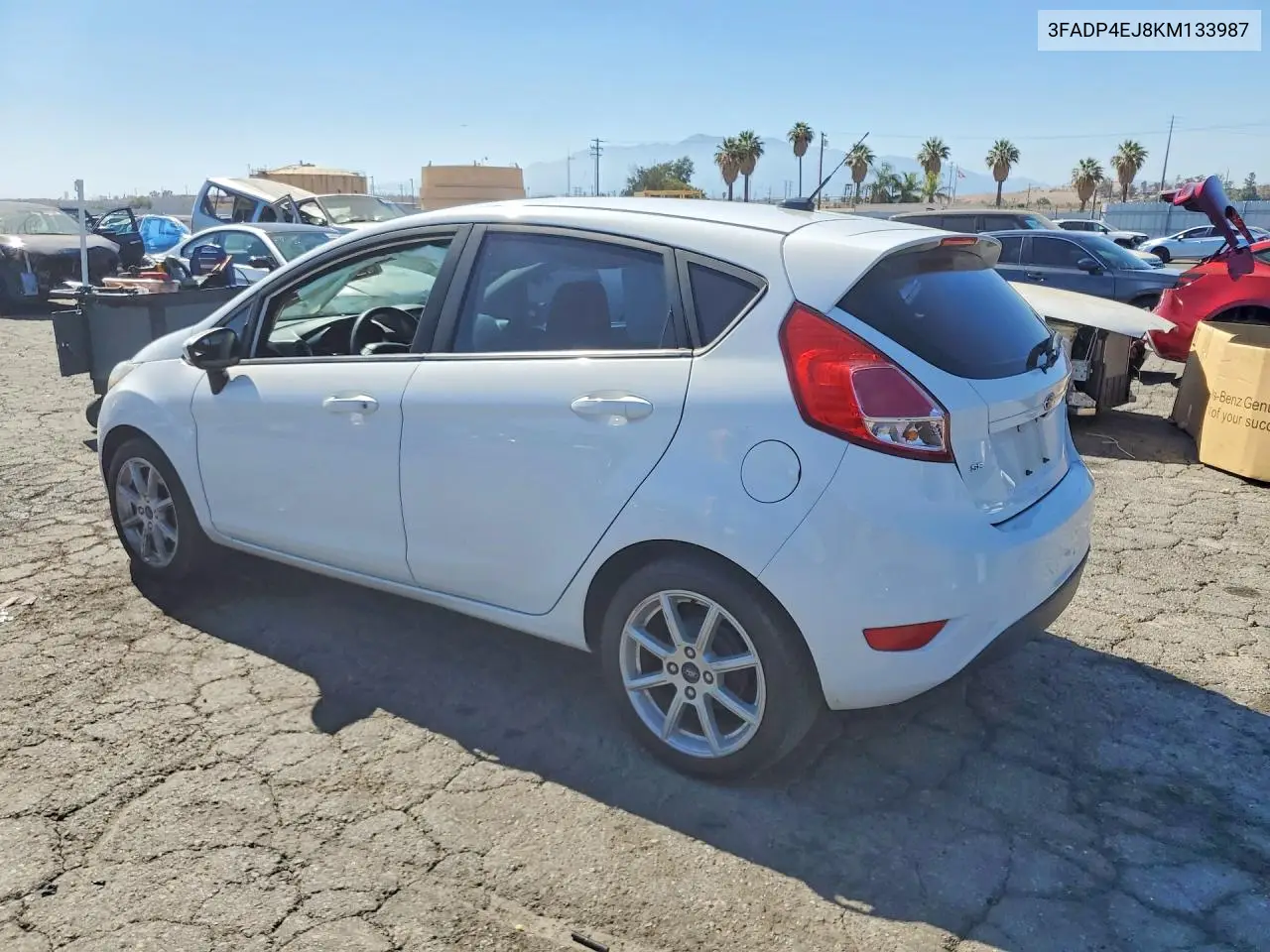 2019 Ford Fiesta Se VIN: 3FADP4EJ8KM133987 Lot: 60330146
