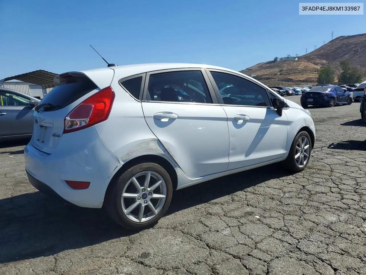2019 Ford Fiesta Se VIN: 3FADP4EJ8KM133987 Lot: 60330146