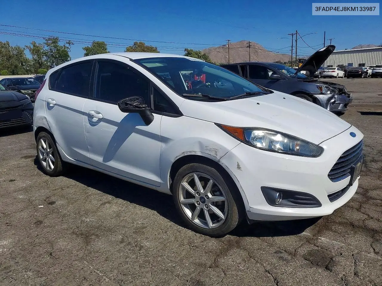 2019 Ford Fiesta Se VIN: 3FADP4EJ8KM133987 Lot: 60330146