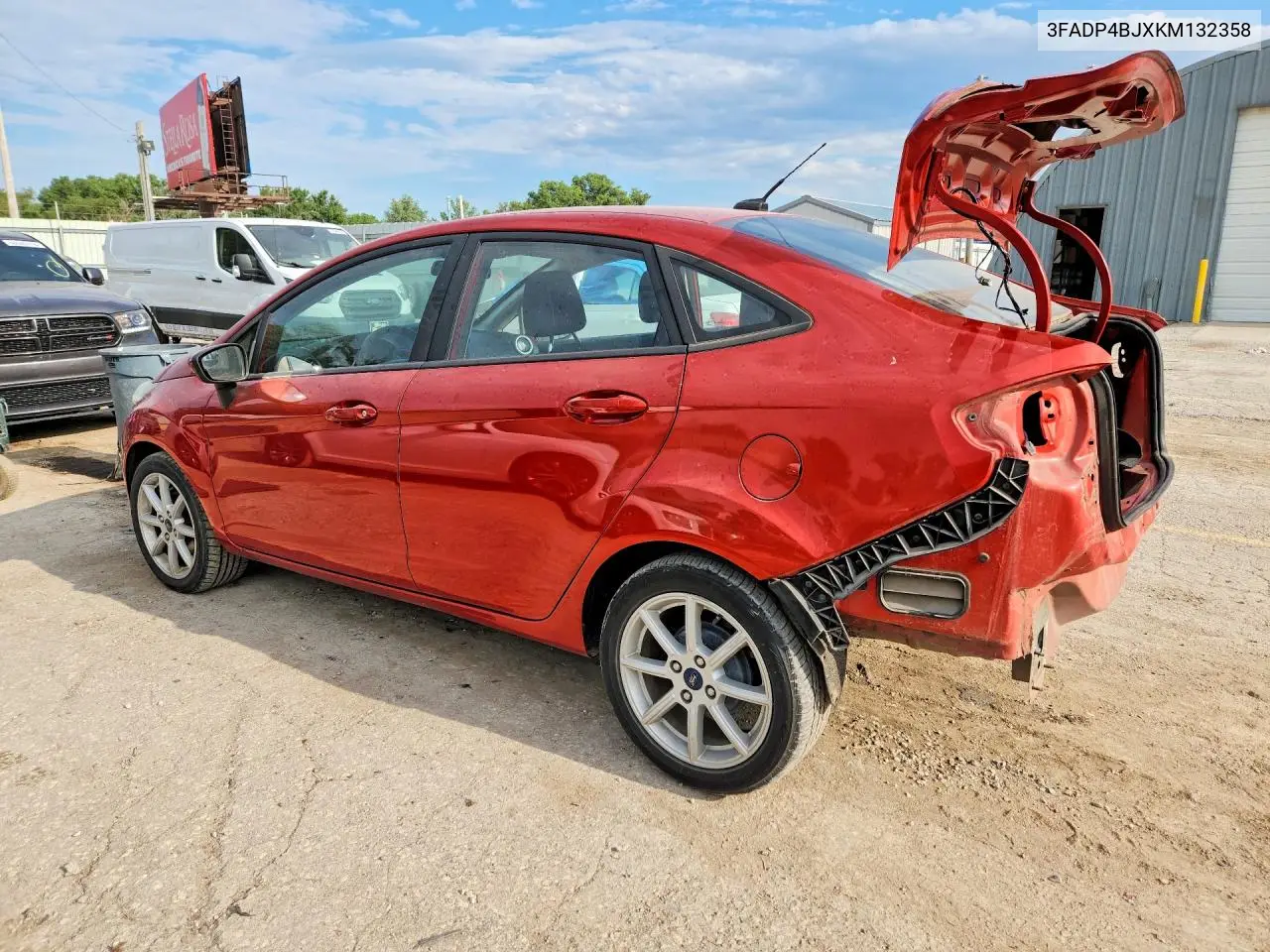 2019 Ford Fiesta Se VIN: 3FADP4BJXKM132358 Lot: 60492416