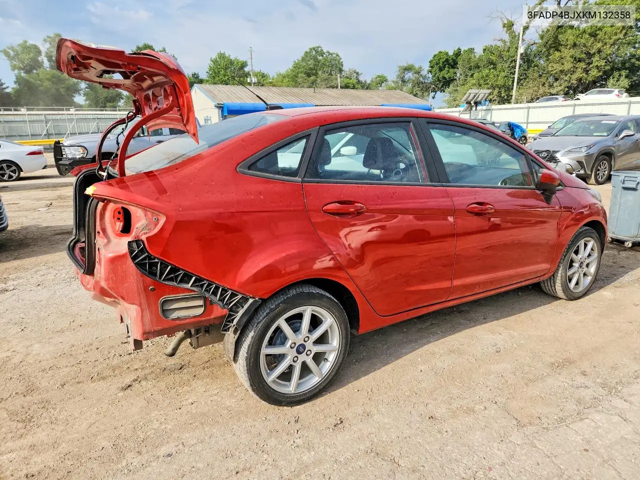 2019 Ford Fiesta Se VIN: 3FADP4BJXKM132358 Lot: 60492416