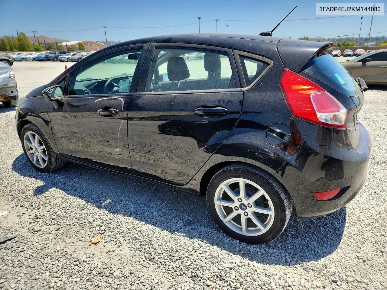 2019 Ford Fiesta Se VIN: 3FADP4EJ2KM144080 Lot: 60805676