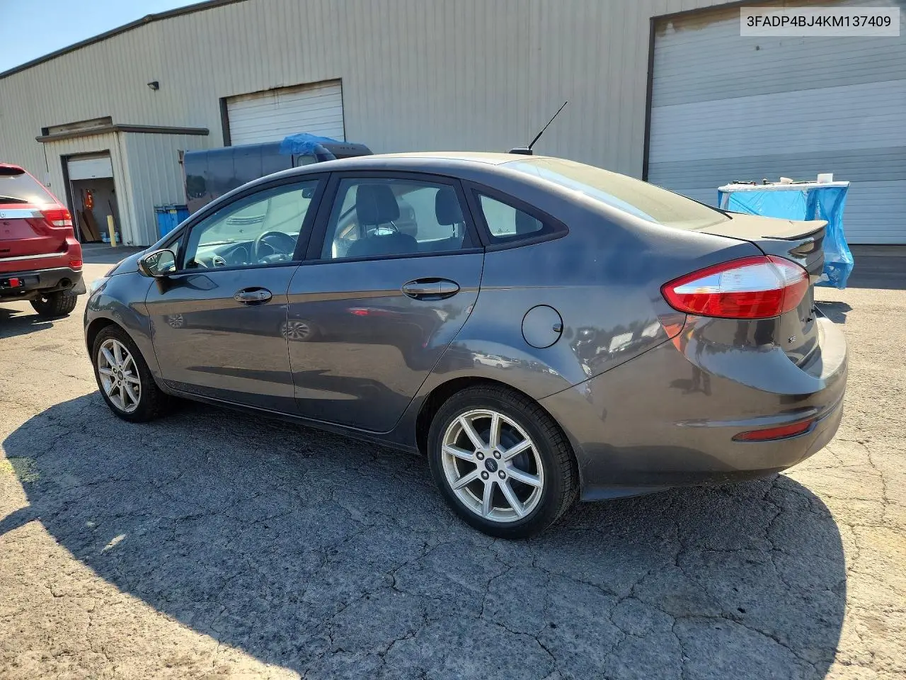 2019 Ford Fiesta Se VIN: 3FADP4BJ4KM137409 Lot: 60827396