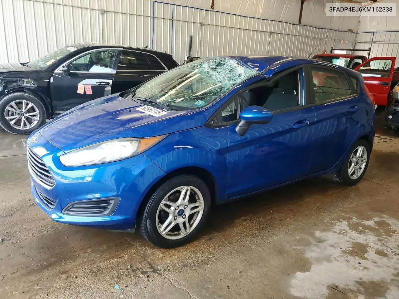 2019 Ford Fiesta Se VIN: 3FADP4EJ6KM162338 Lot: 60969146