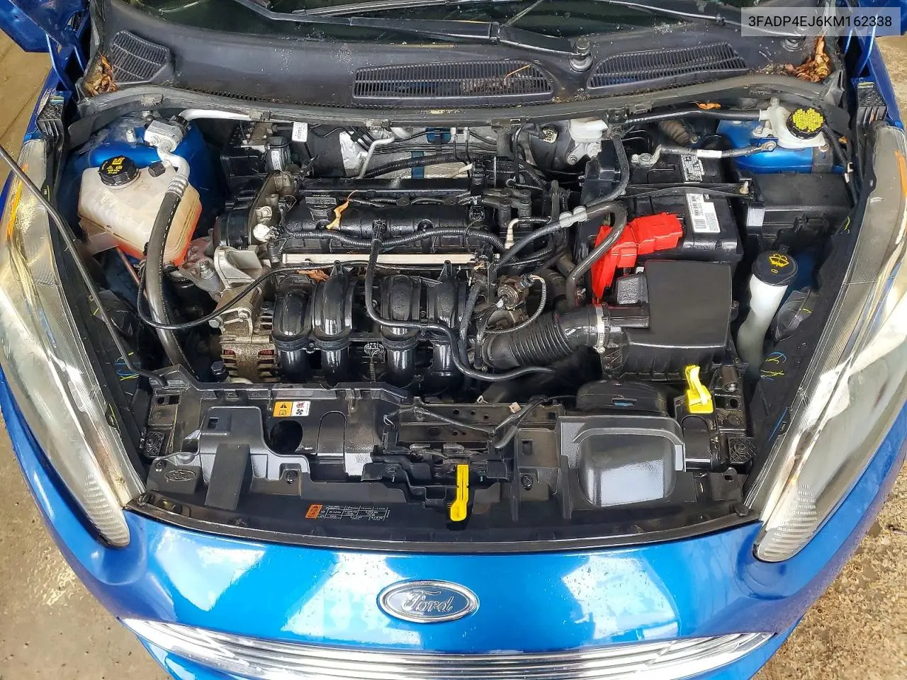 2019 Ford Fiesta Se VIN: 3FADP4EJ6KM162338 Lot: 60969146