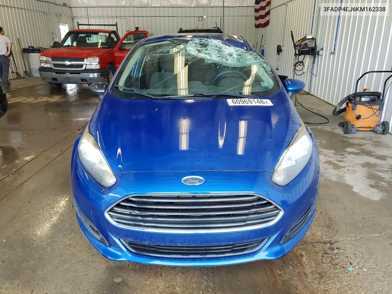 2019 Ford Fiesta Se VIN: 3FADP4EJ6KM162338 Lot: 60969146