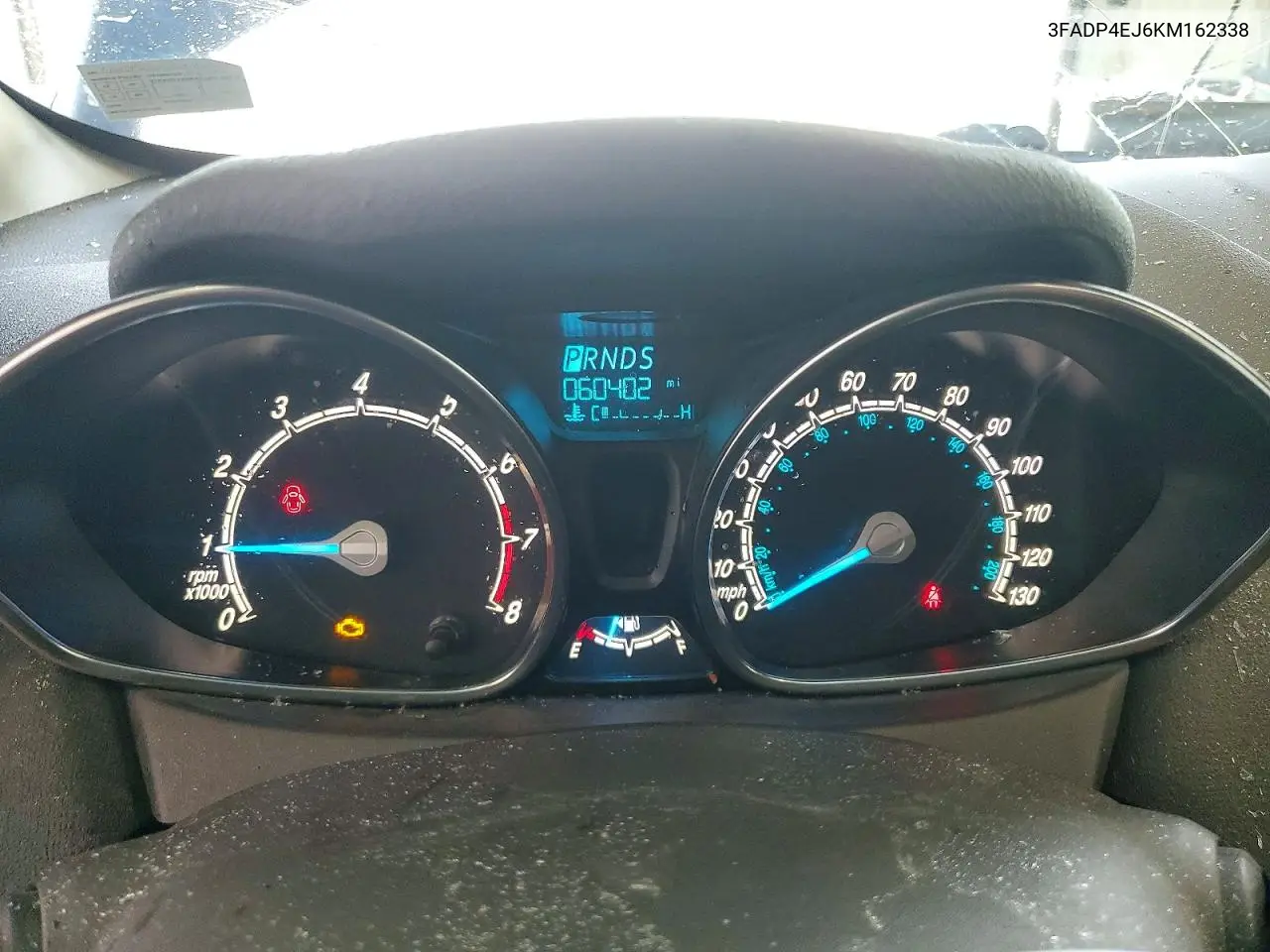 2019 Ford Fiesta Se VIN: 3FADP4EJ6KM162338 Lot: 60969146
