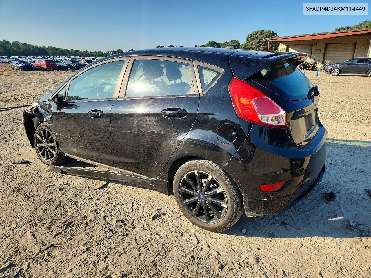 2019 Ford Fiesta St VIN: 3FADP4DJ4KM114449 Lot: 61009736