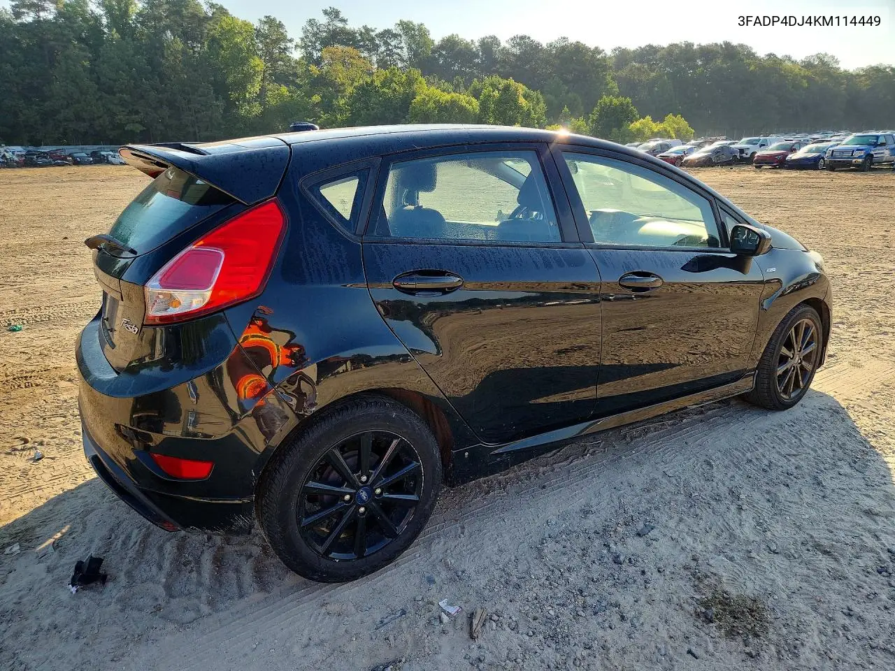 2019 Ford Fiesta St VIN: 3FADP4DJ4KM114449 Lot: 61009736