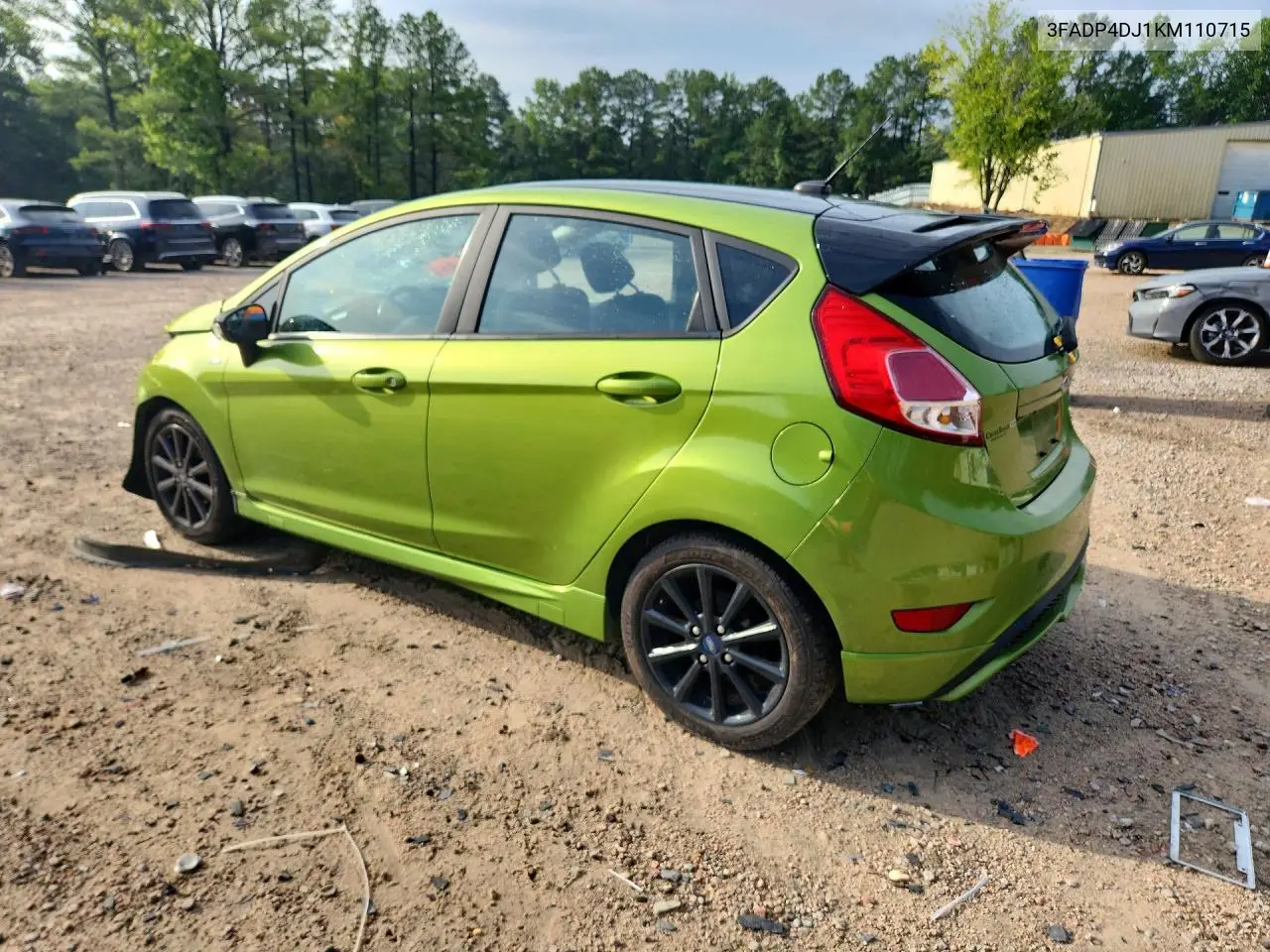 2019 Ford Fiesta St VIN: 3FADP4DJ1KM110715 Lot: 61114976