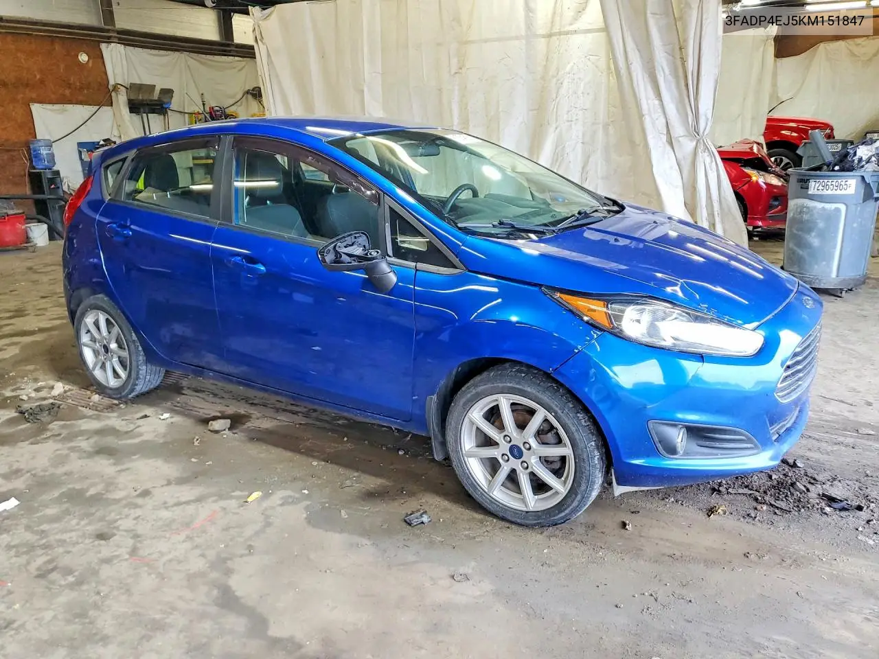 3FADP4EJ5KM151847 2019 Ford Fiesta Se