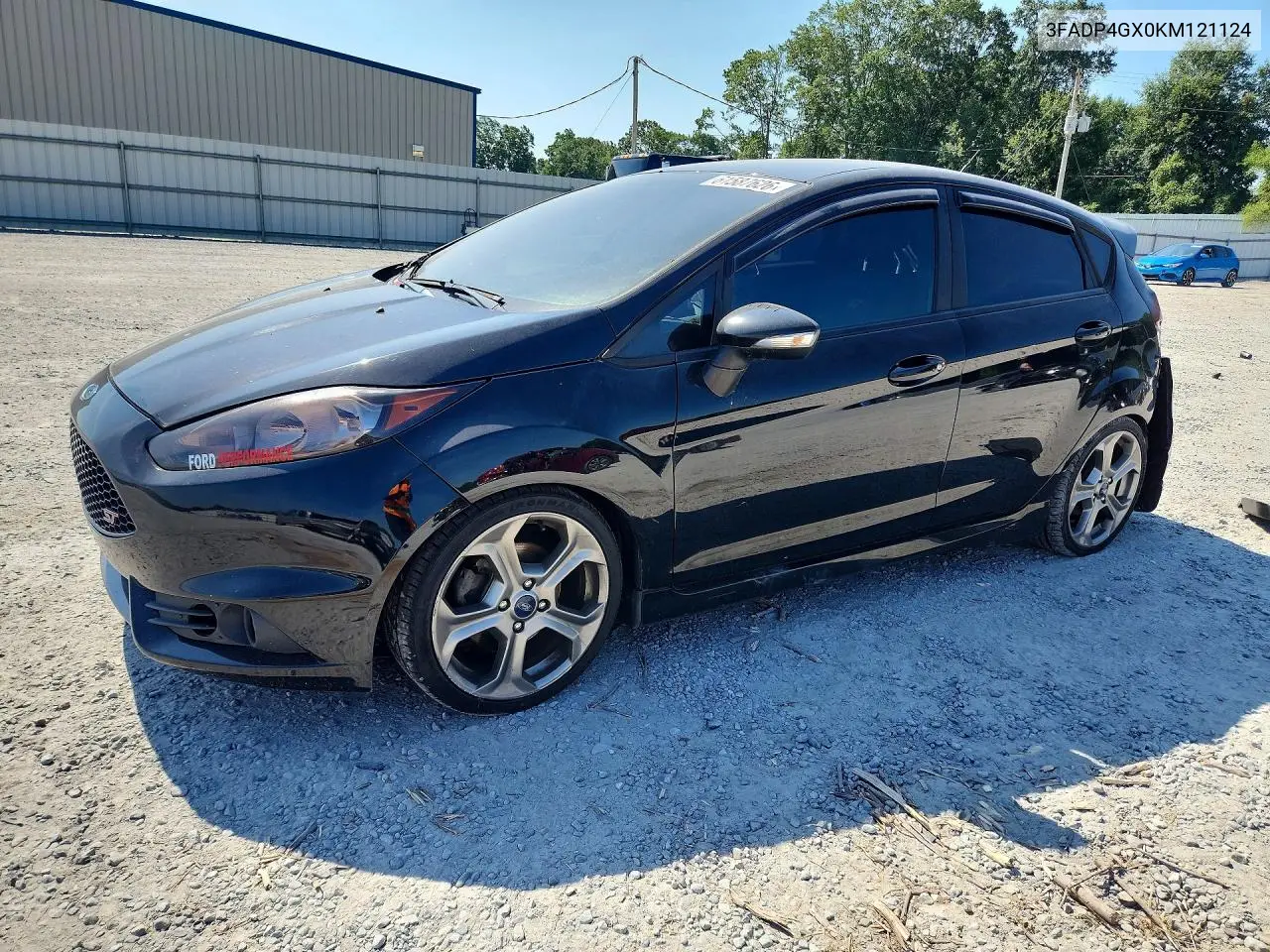 2019 Ford Fiesta St VIN: 3FADP4GX0KM121124 Lot: 61587626