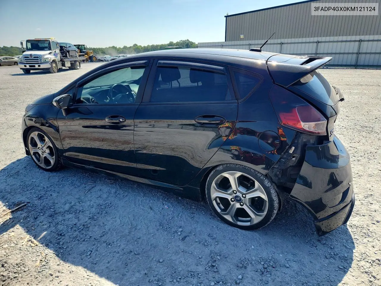 2019 Ford Fiesta St VIN: 3FADP4GX0KM121124 Lot: 61587626