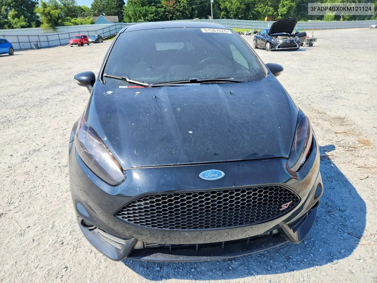 2019 Ford Fiesta St VIN: 3FADP4GX0KM121124 Lot: 61587626