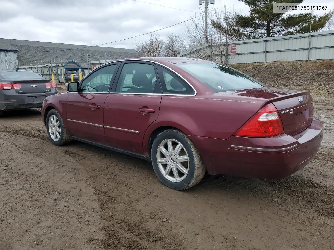 2005 Ford Five Hundred Limited VIN: 1FAFP28175G191967 Lot: 49996125