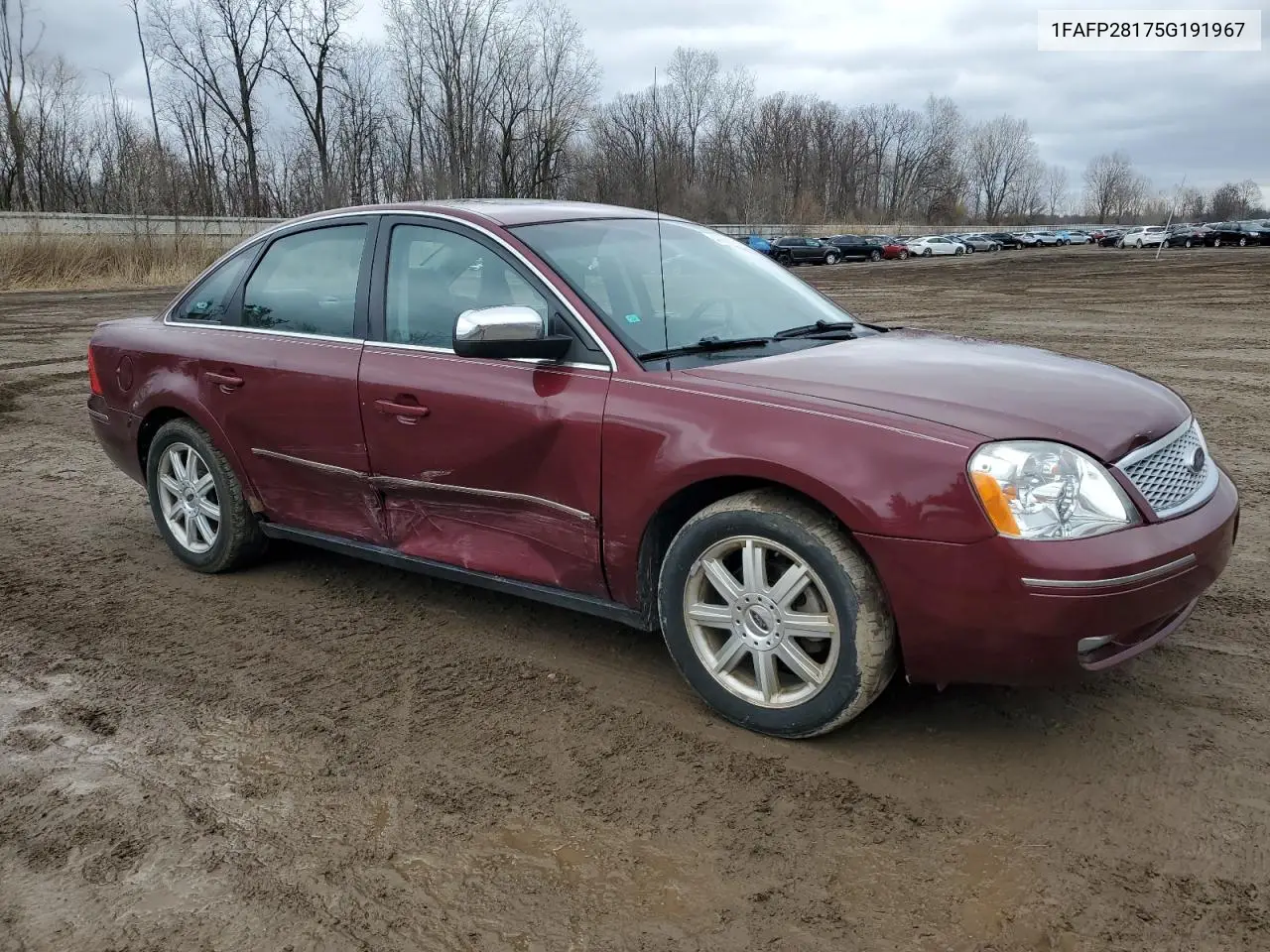 2005 Ford Five Hundred Limited VIN: 1FAFP28175G191967 Lot: 49996125